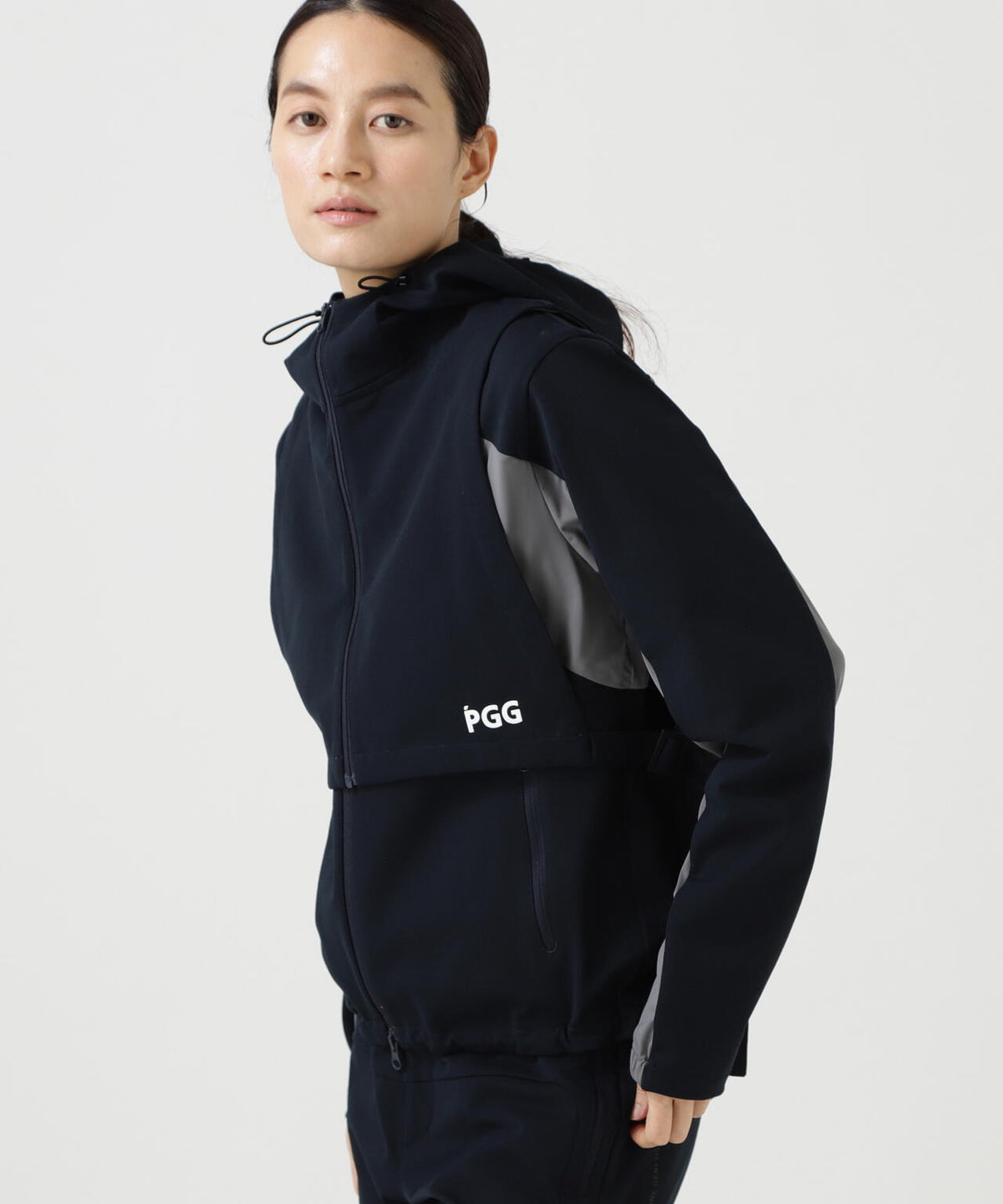 165cm/B:77cm/W:57cm/H:79cm 着用サイズ:1