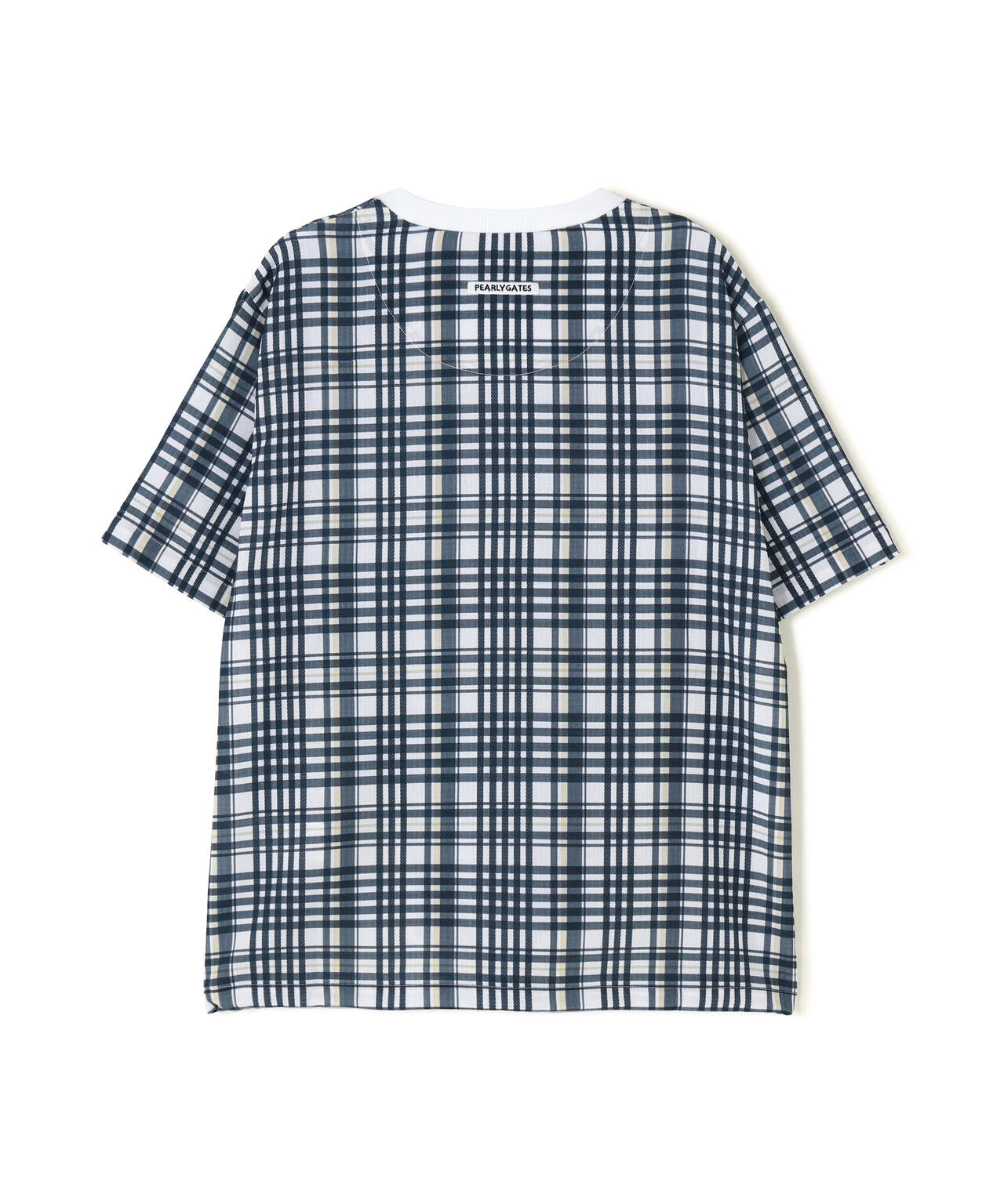4WAY高通気Woven半袖スニードTシャツ <チェック柄> (WOMENS)