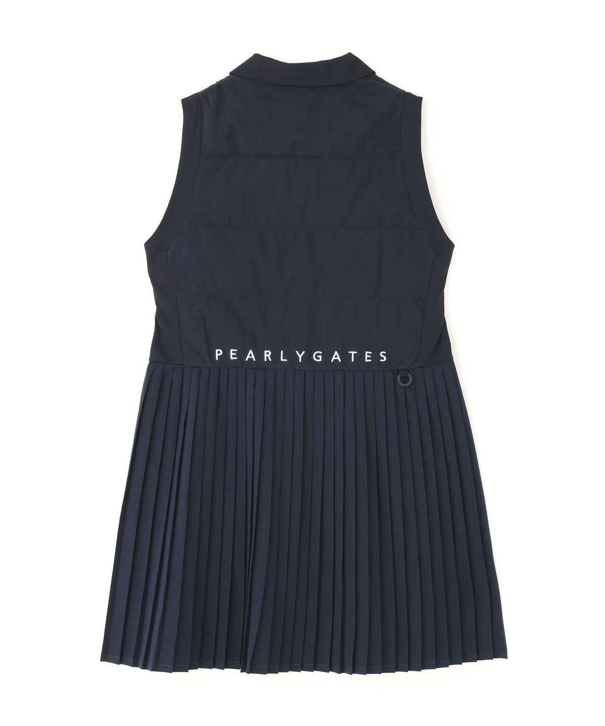 カルイシ×Nyタスランストレッチハーフジップポロ襟ジャンパースカート (WOMENS)