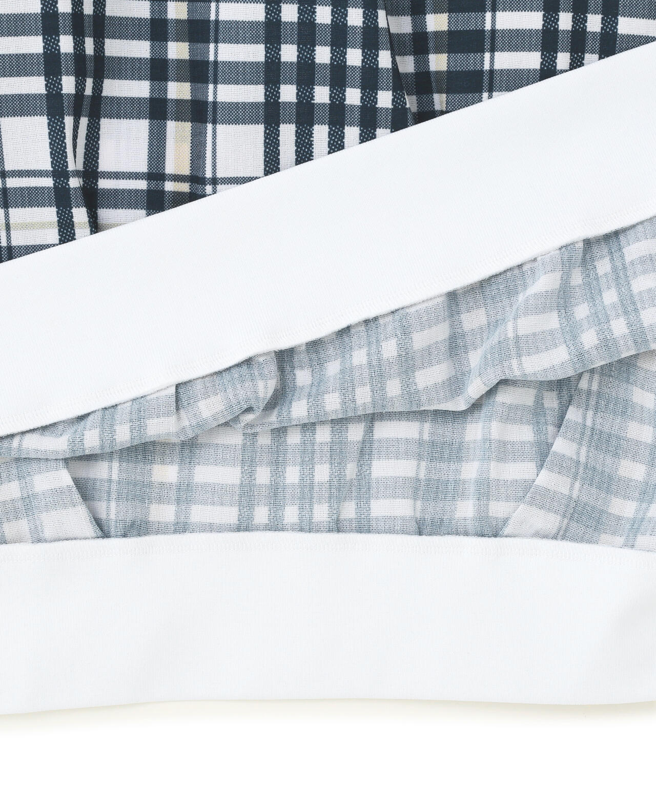 4WAY高通気Wovenフレンチワンピース <チェック柄> (WOMENS)