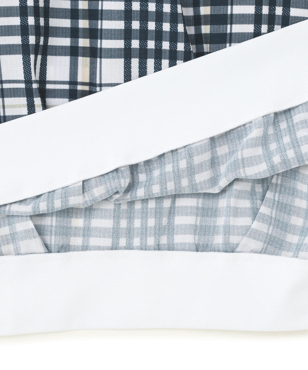 4WAY高通気Wovenフレンチワンピース <チェック柄> (WOMENS)