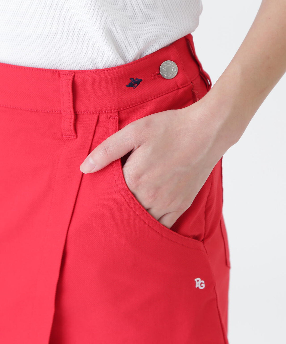 C/Peストレッチカルゼ5ポケットスカート (WOMENS)