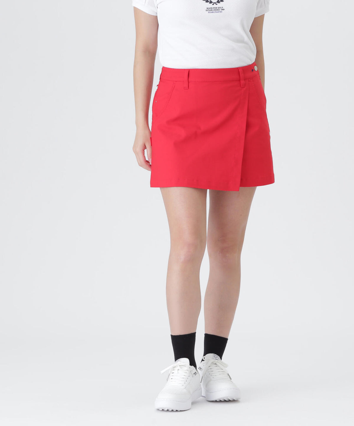 C/Peストレッチカルゼ5ポケットスカート (WOMENS)