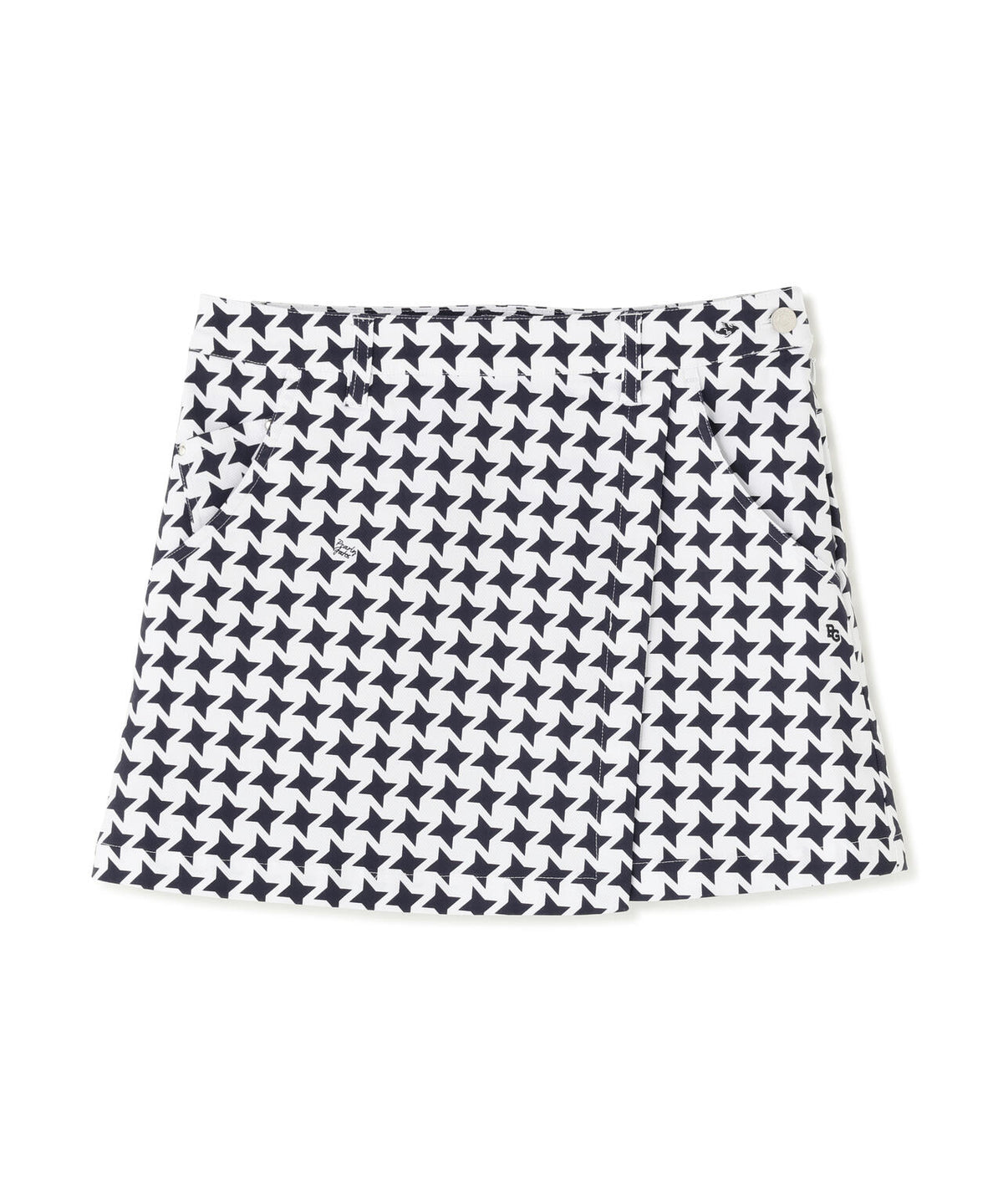 C/Peストレッチカルゼ5ポケットスカート <手裏剣千鳥柄> (WOMENS)
