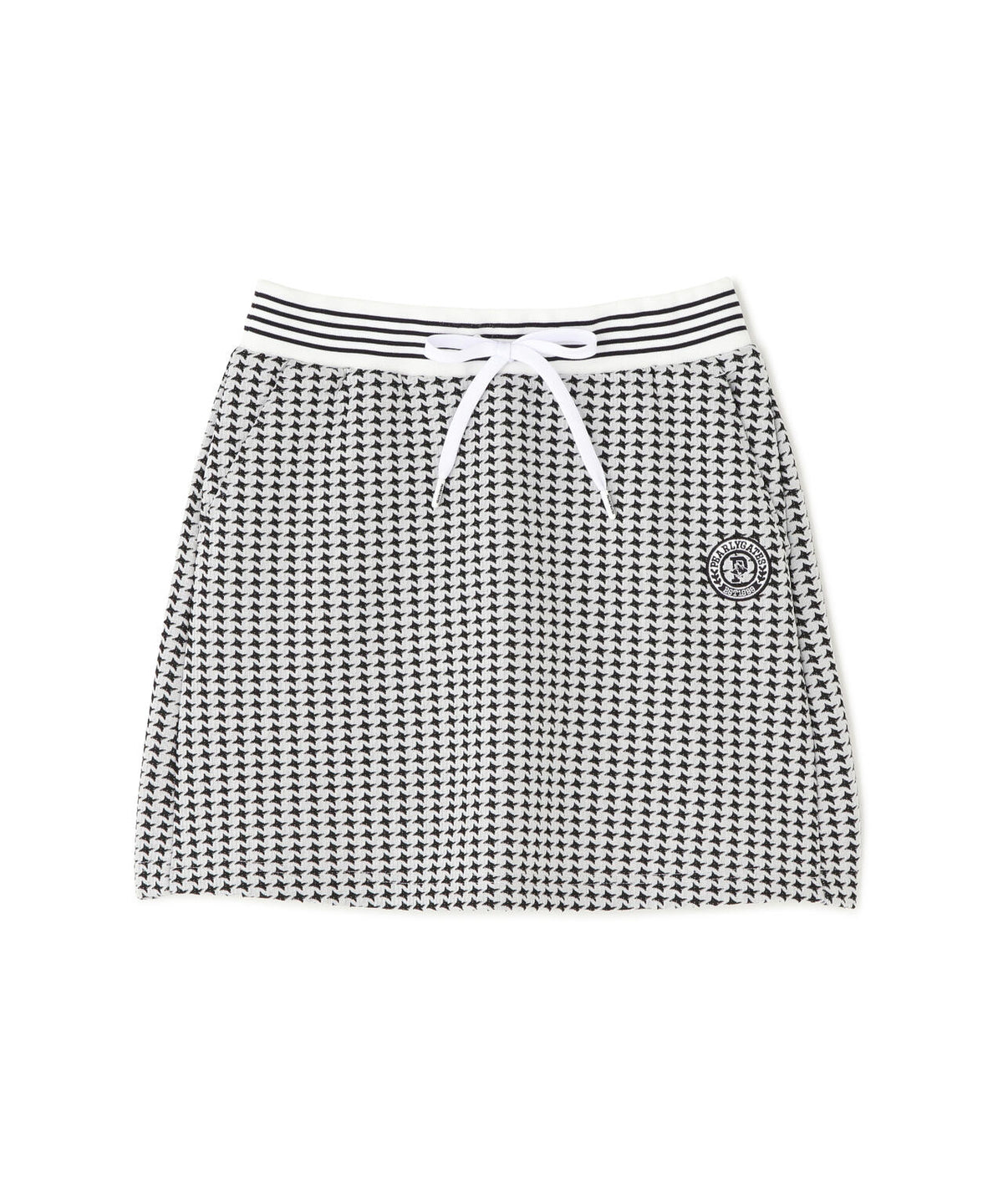 ステッチキルトジャガードスカート <手裏剣千鳥柄> (WOMENS)