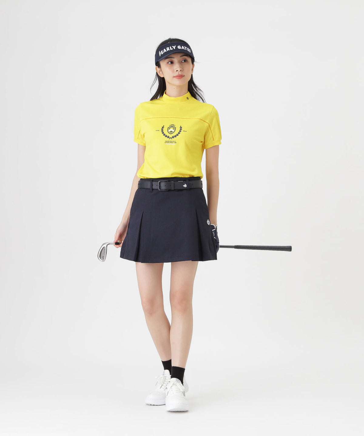 プレイティングベアメッシュスカート (WOMENS)