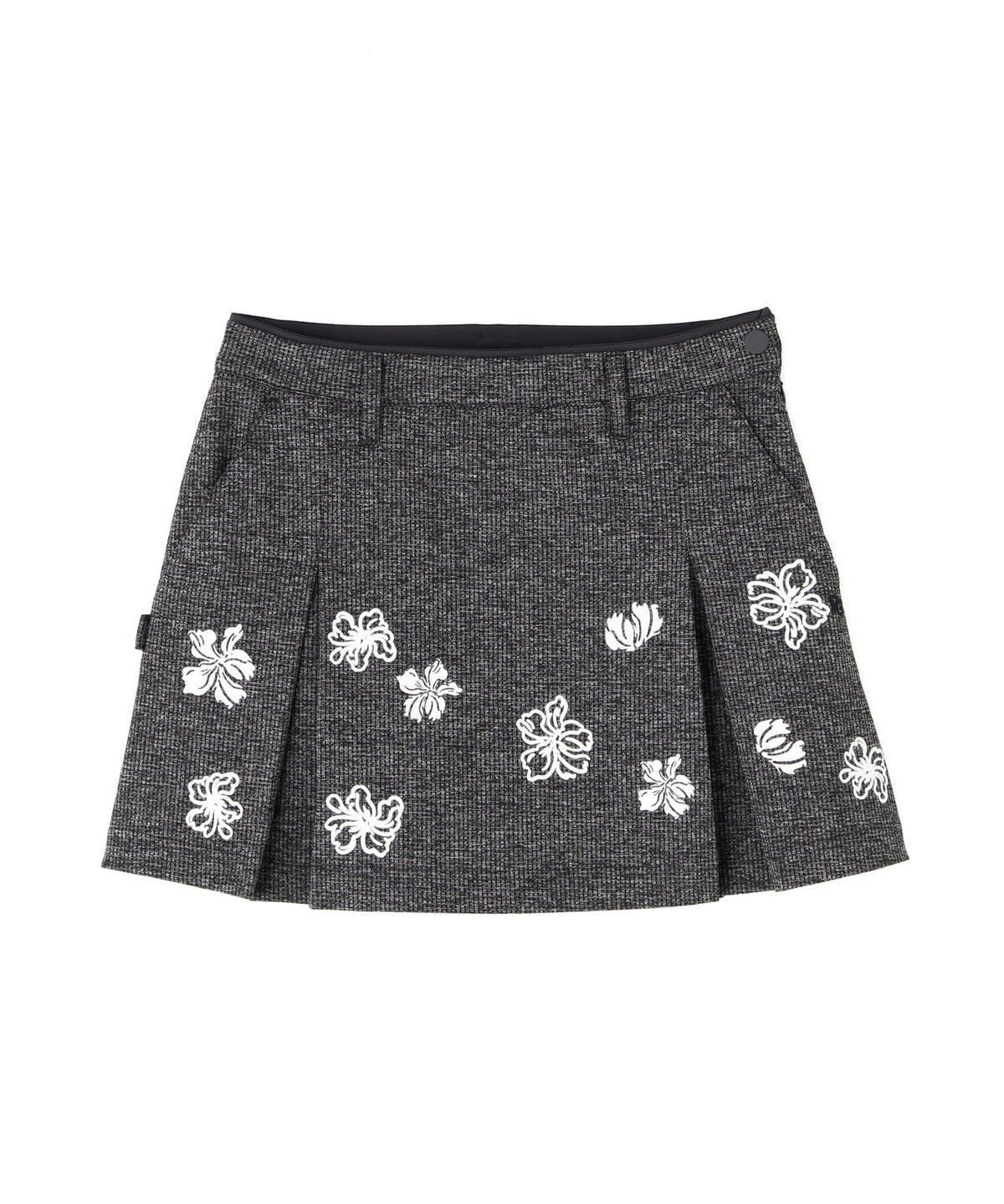 プレイティングベアメッシュスカート <花・変形ウサギ柄> (WOMENS)