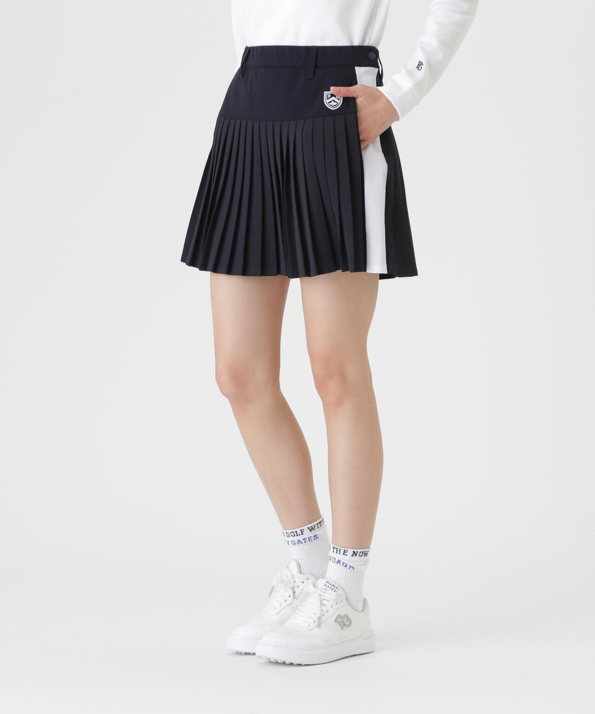 TEXBRID丸編みメッシュスカート (WOMENS)