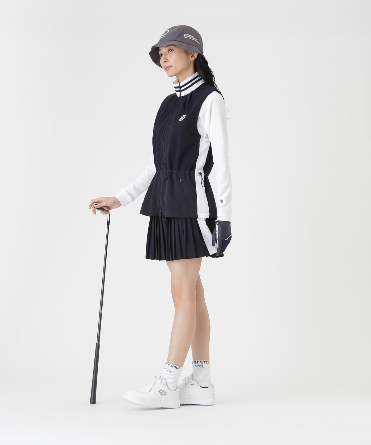 TEXBRID丸編みメッシュスカート (WOMENS)