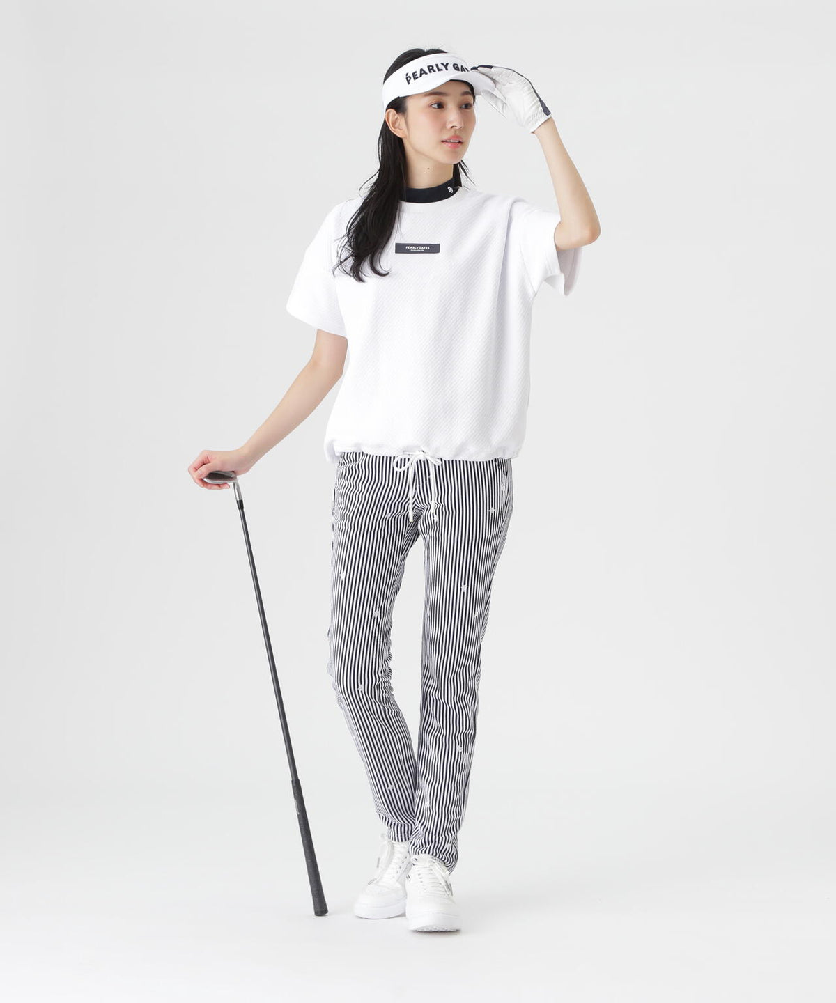 リサイクルモールカルゼクウォーター半袖クルーネックプルオーバー (WOMENS)