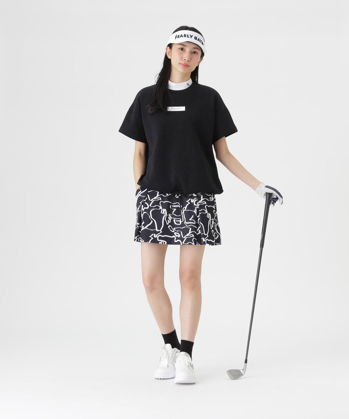 リサイクルモールカルゼクウォーター半袖クルーネックプルオーバー (WOMENS)