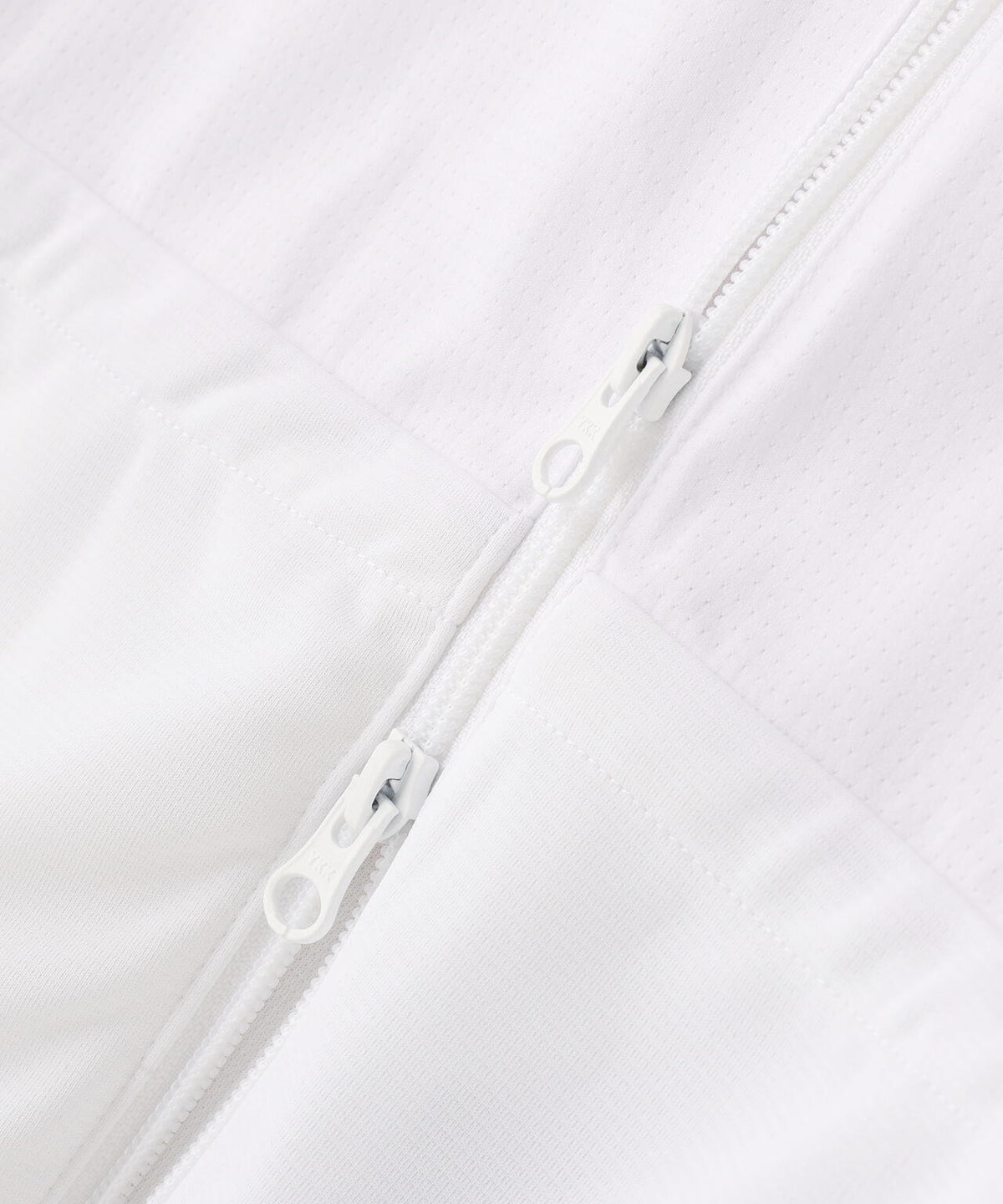 TEXBRID丸編みメッシュフルジップスタンドベスト (WOMENS)