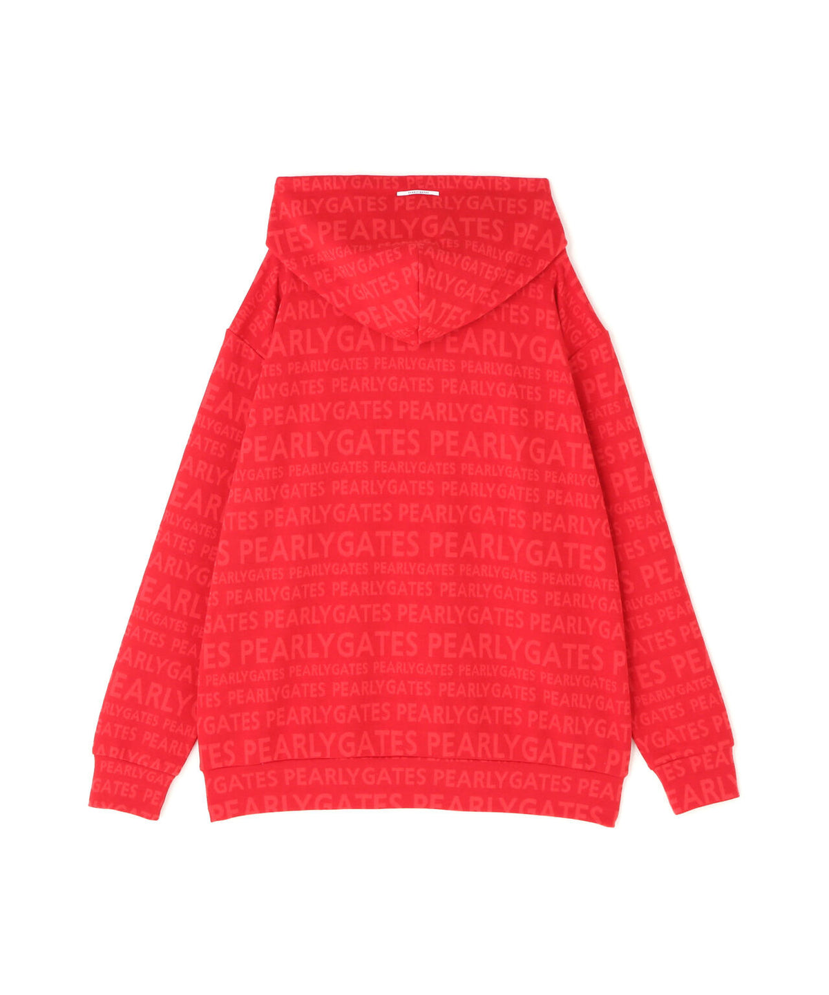 ロゴジャガードダンボール長袖トップス (WOMENS)