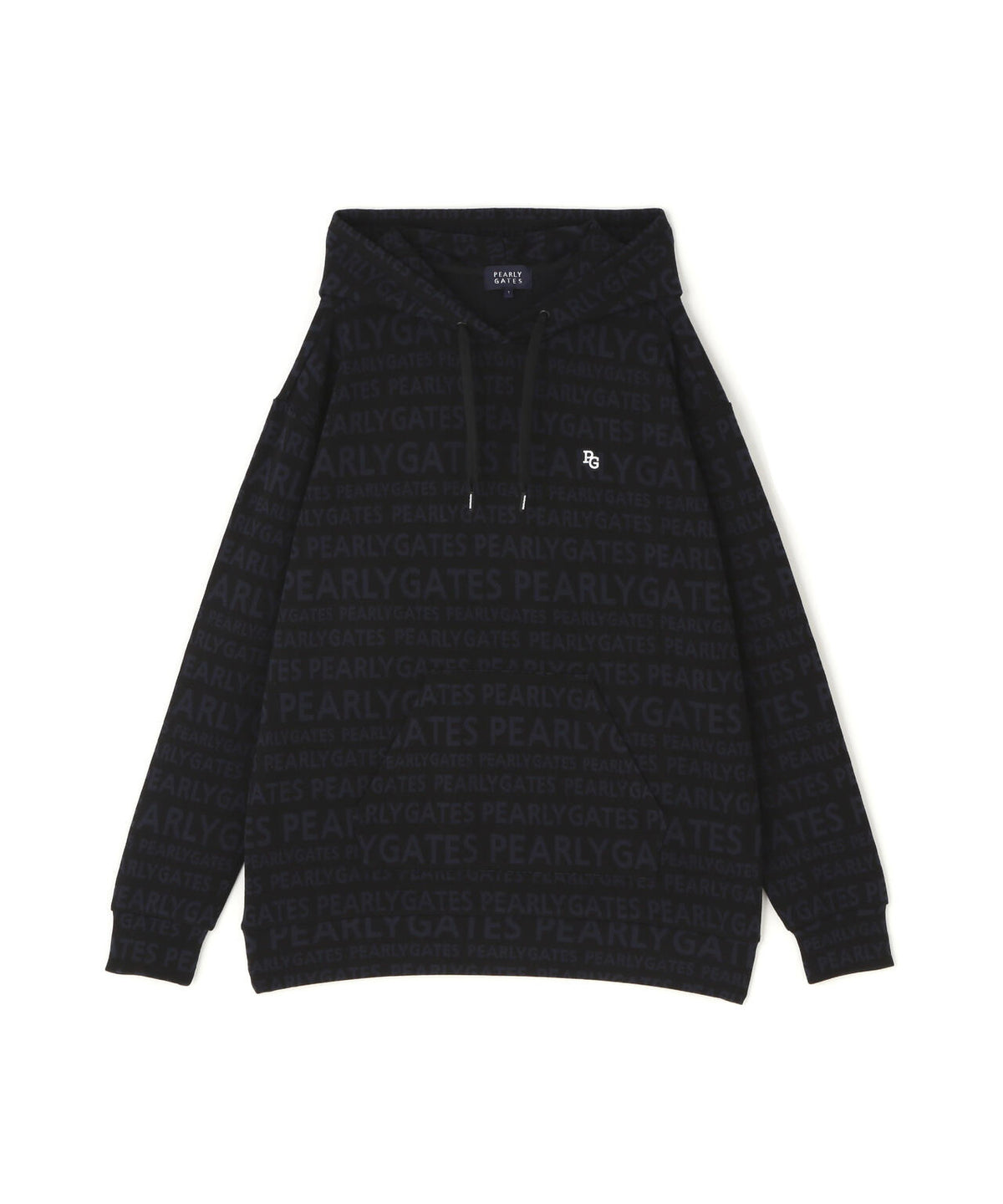 ロゴジャガードダンボール長袖トップス (WOMENS)