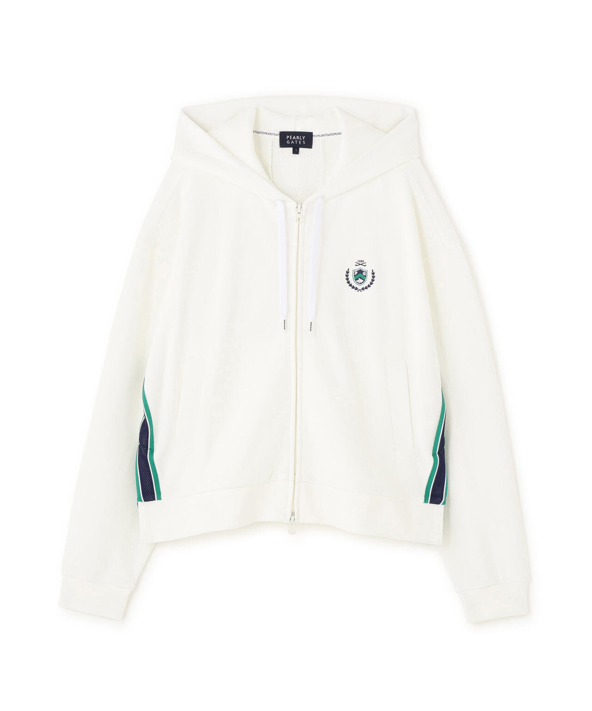 Wハニカムストレッチフルジップフーディ (WOMENS)