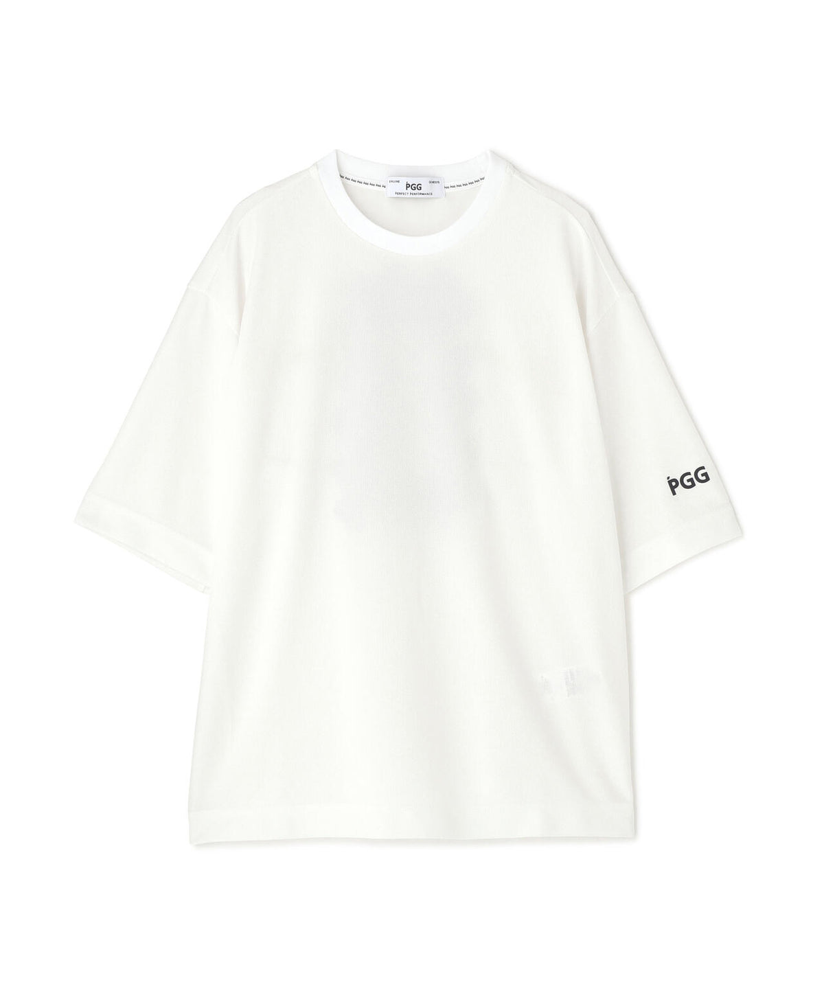 【PGG】【直営店舗&公式オンライン限定」SNAPTEX裏パイル半袖Tシャツ (LADIES)