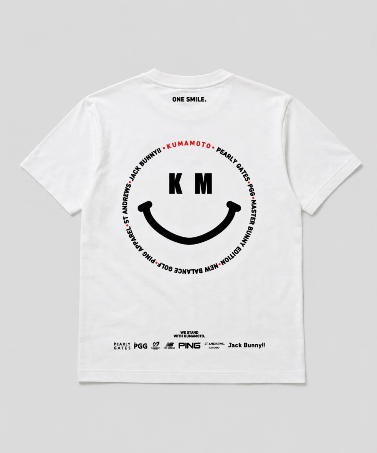 SMILE WITH KUMAMOTO Tシャツ(WOMENS)