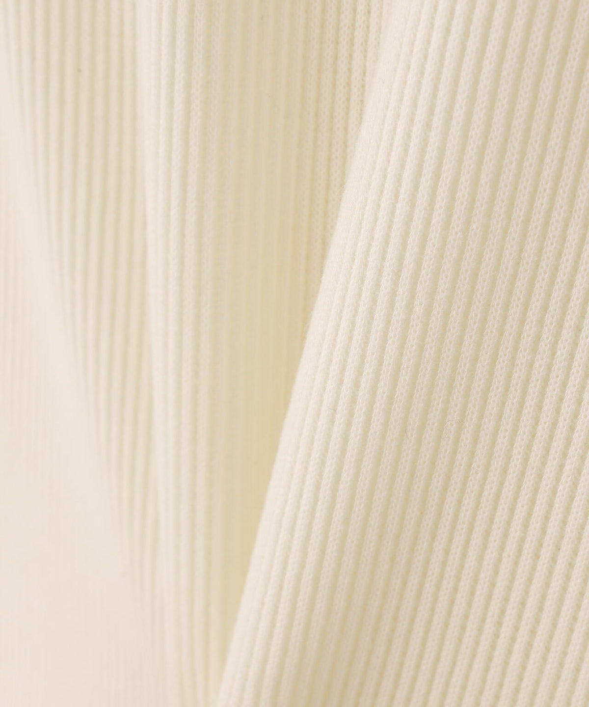 針抜ストレッチセルヒートピーチ長袖ハイネックカットソー (WOMENS)