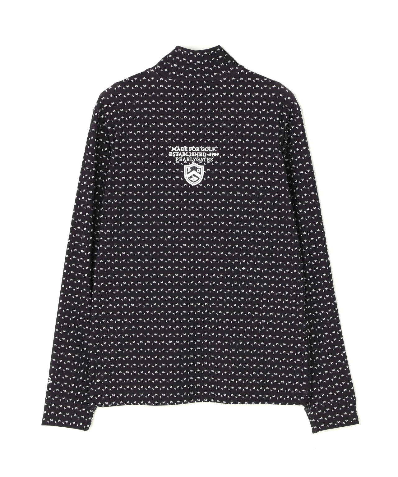 トゥルーボーテトリコットストレッチ長袖ハイネックカットソー <マイクロとびうさPG柄> (WOMENS)