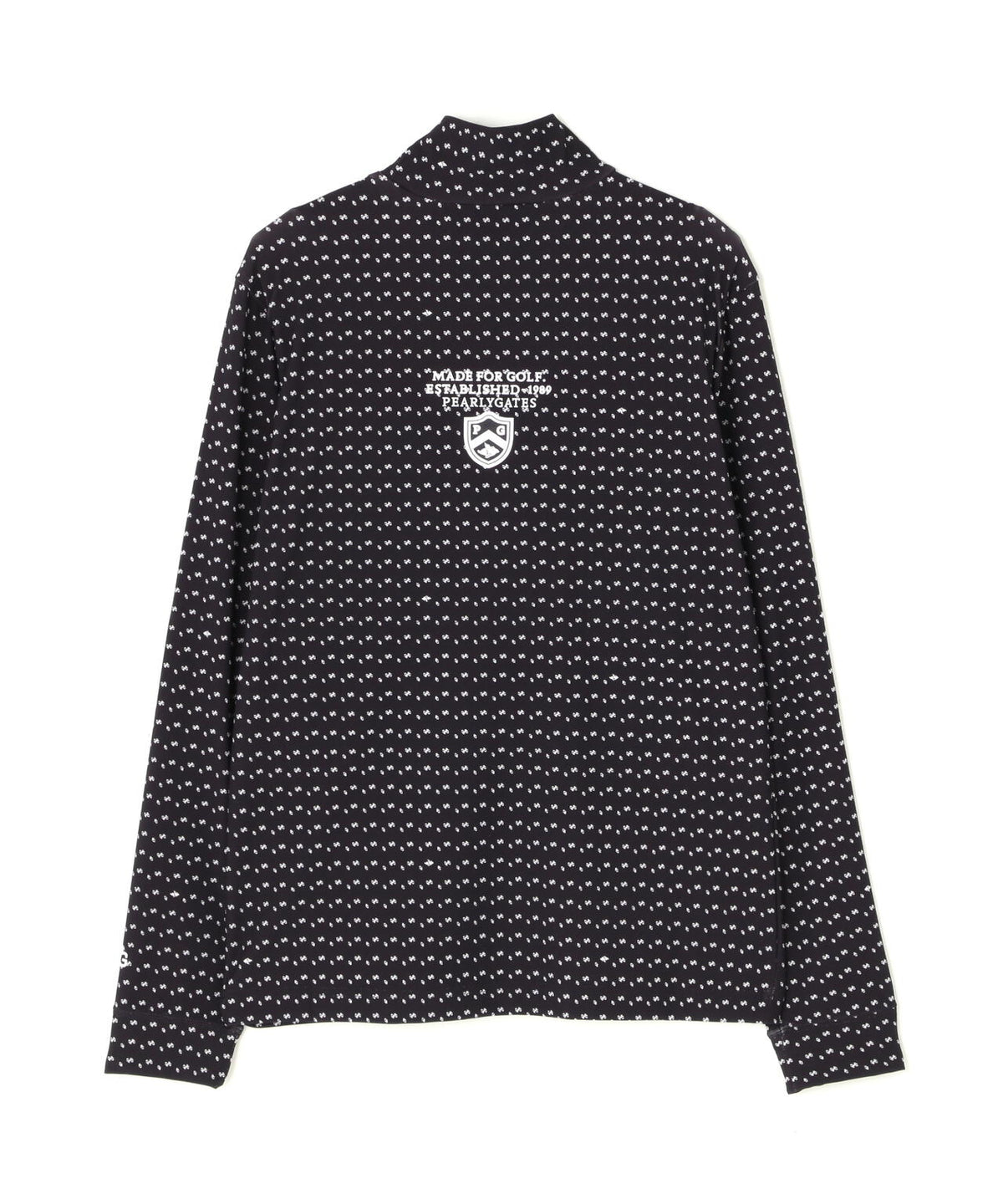 トゥルーボーテトリコットストレッチ長袖ハイネックカットソー <マイクロとびうさPG柄> (WOMENS)