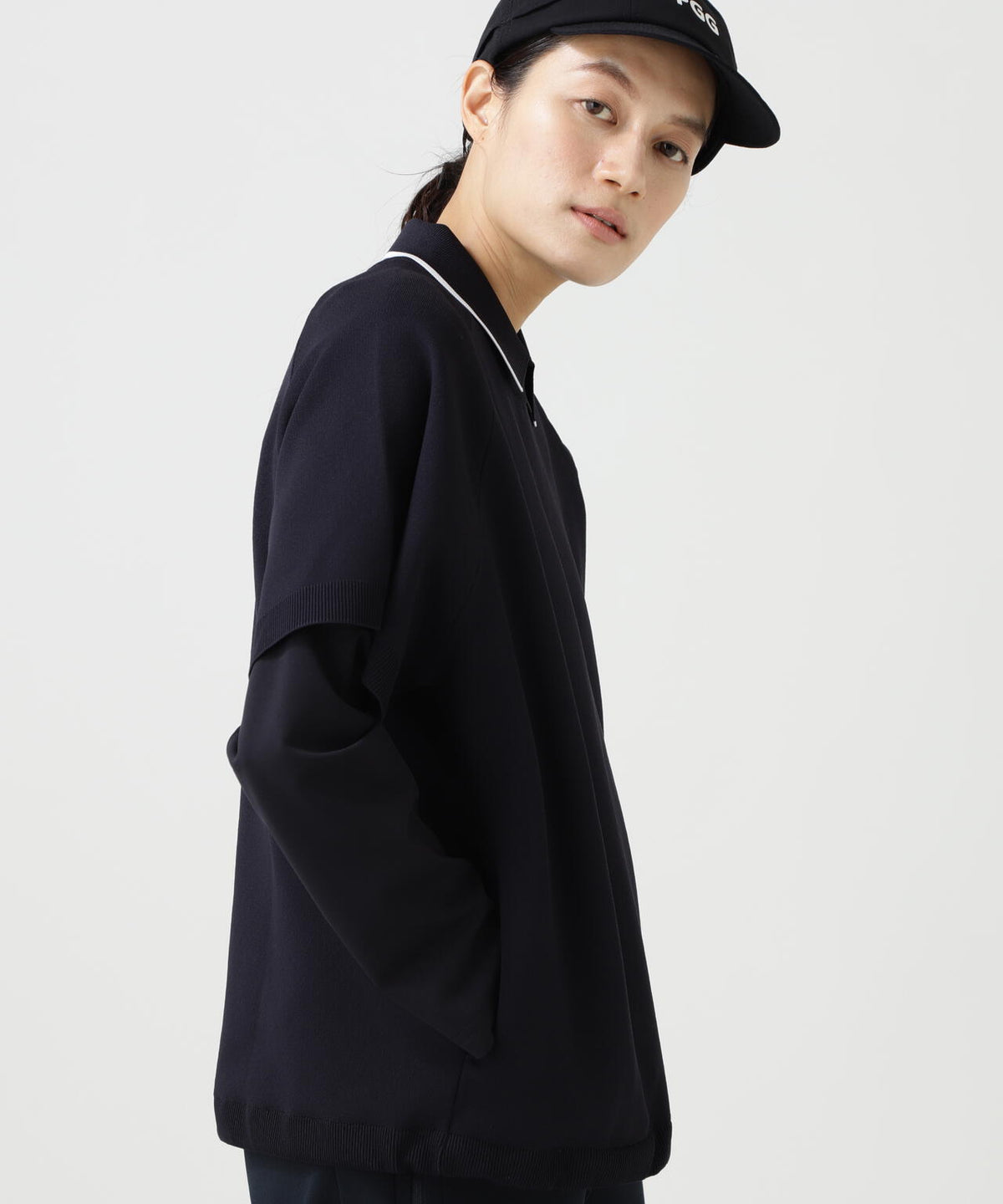 165cm/B:77cm/W:57cm/H:79cm 着用サイズ:1