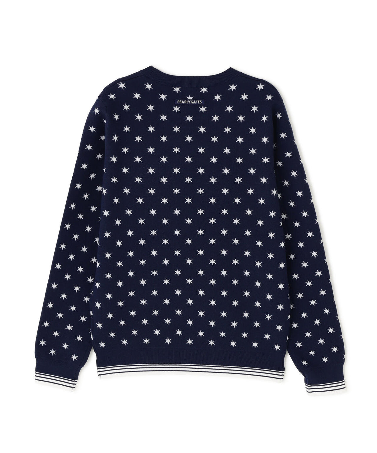 HGストレッチカシミヤクルーネックニットプルオーバー <星柄> (WOMENS)