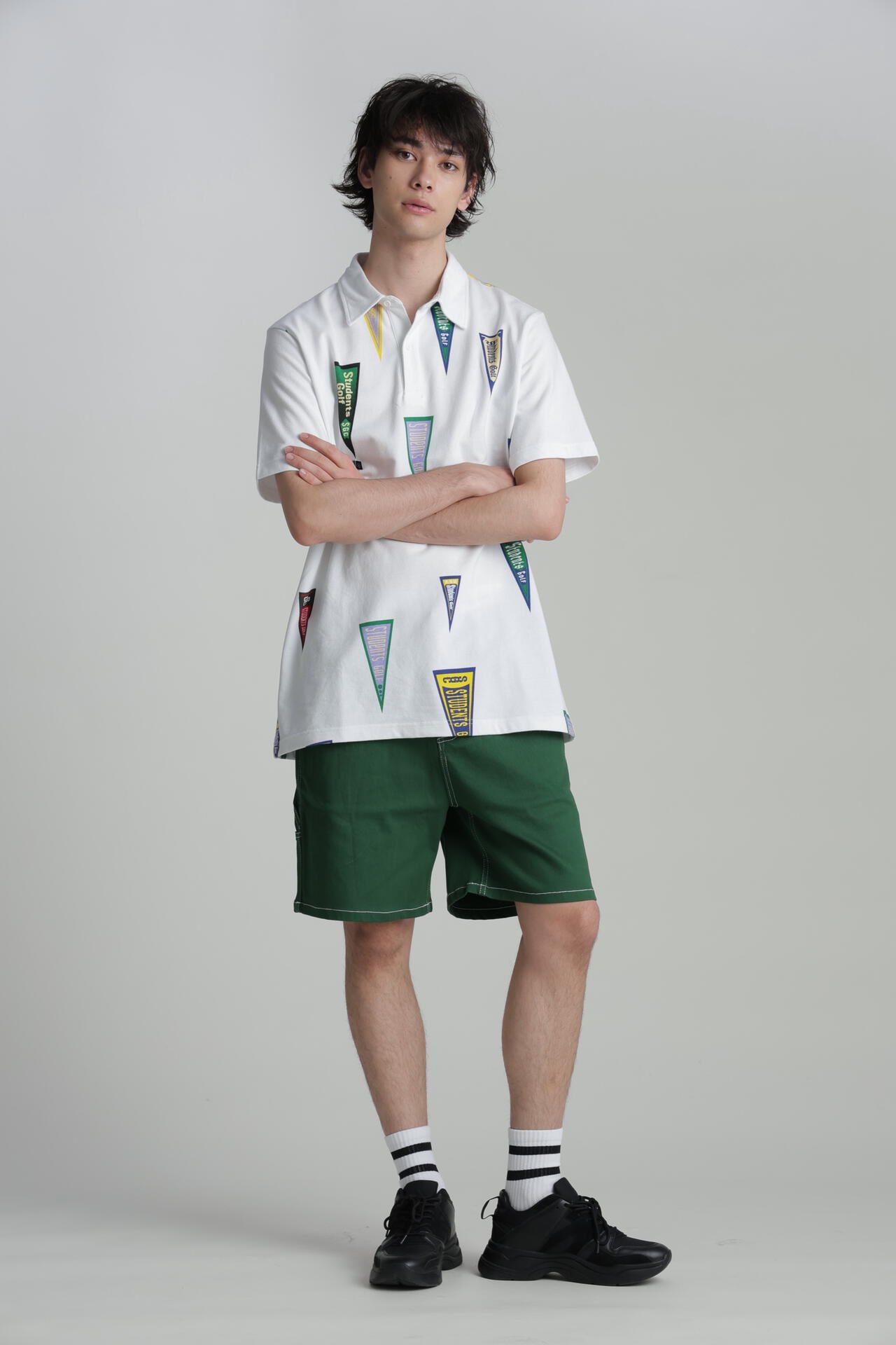 【Students Golf】トリプリーカーペンター ショートパンツ