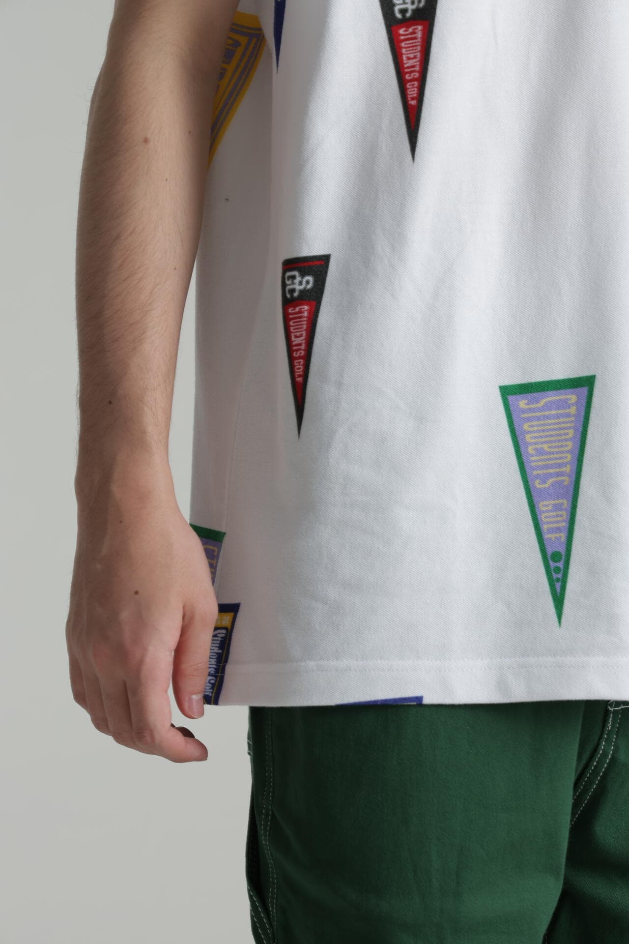 【Students Golf】ハリスピケ 半袖ポロシャツ