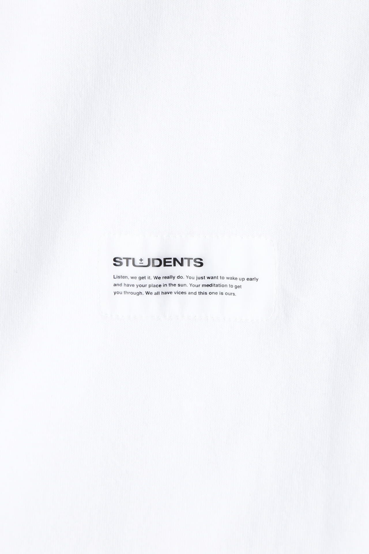 【Students Golf】ドントニードユアアドヴァイス Tシャツ