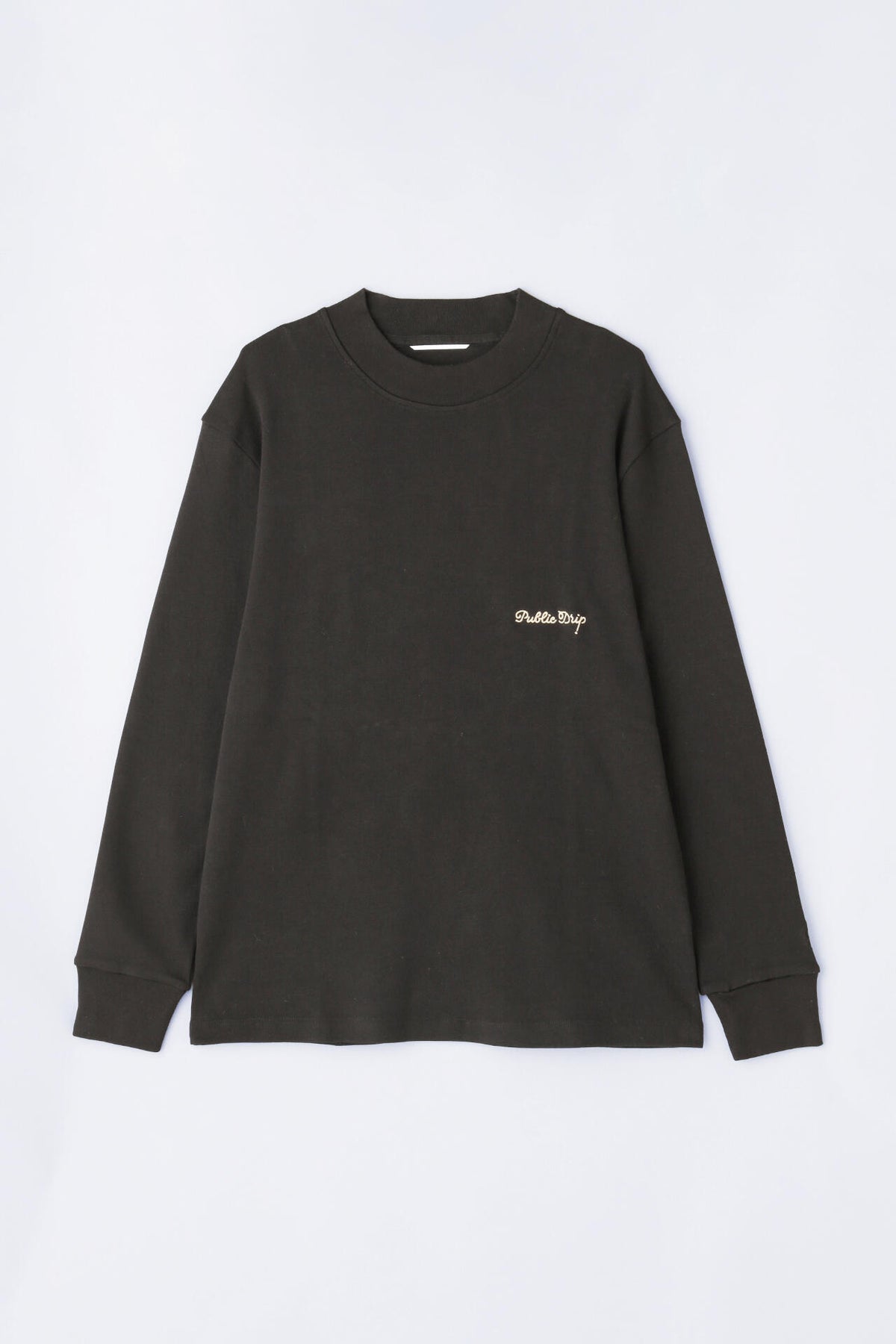 【Public Drip】長袖 モックネック プルオーバー