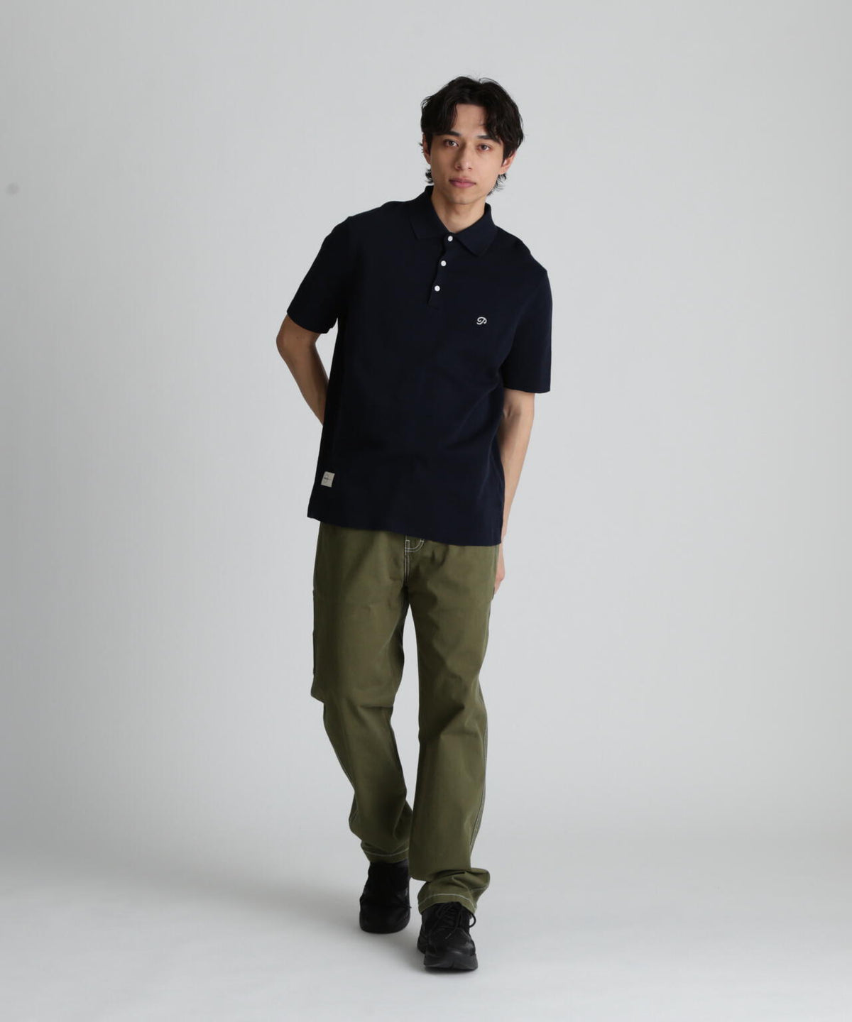 【Public Drip】アスリートニットポロシャツ