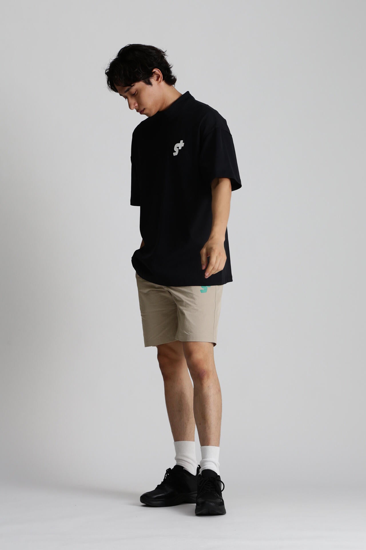 【S+(エスプラス)】ポリエステル ショートパンツ
