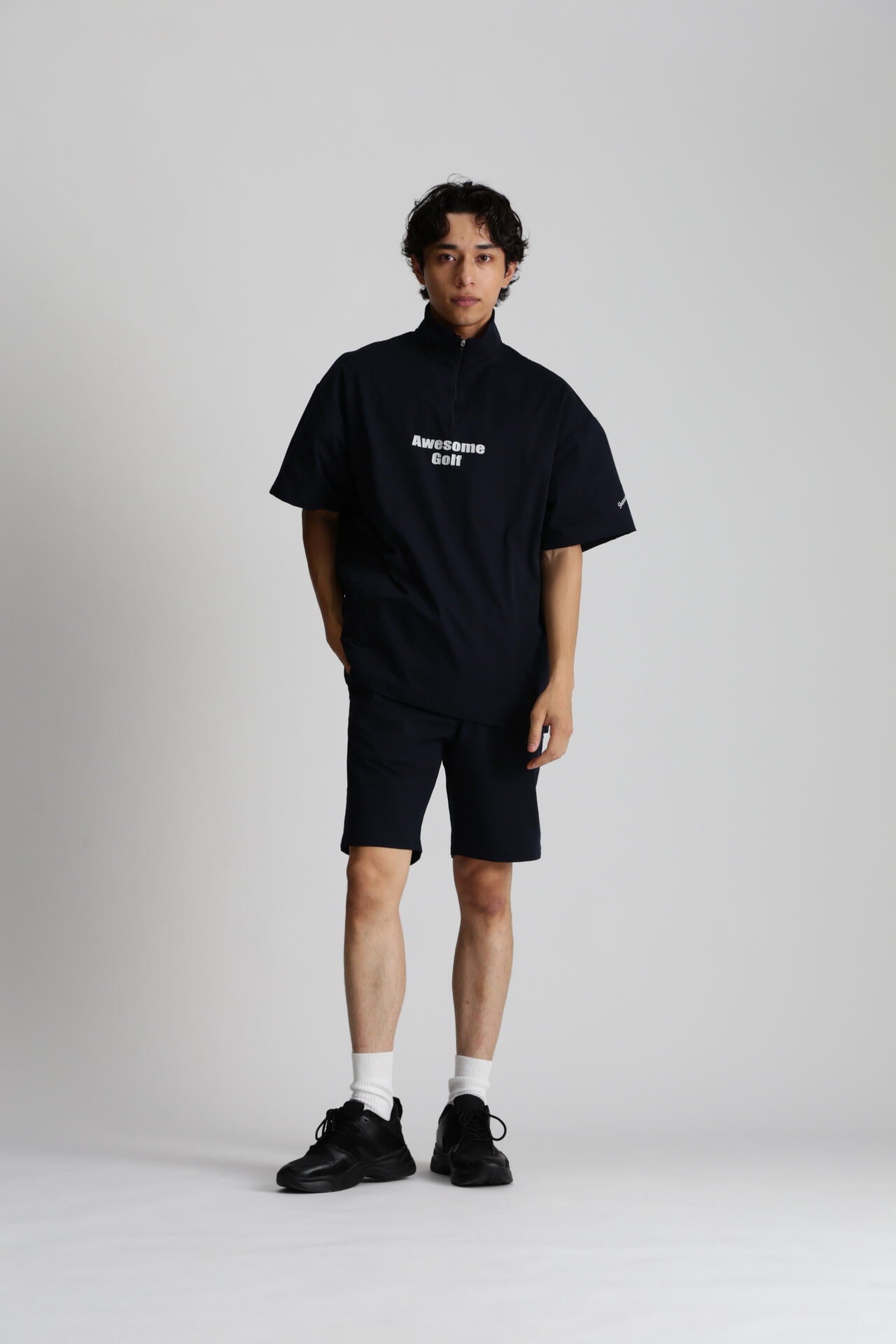 【S+(エスプラス)】ポリエステル ショートパンツ