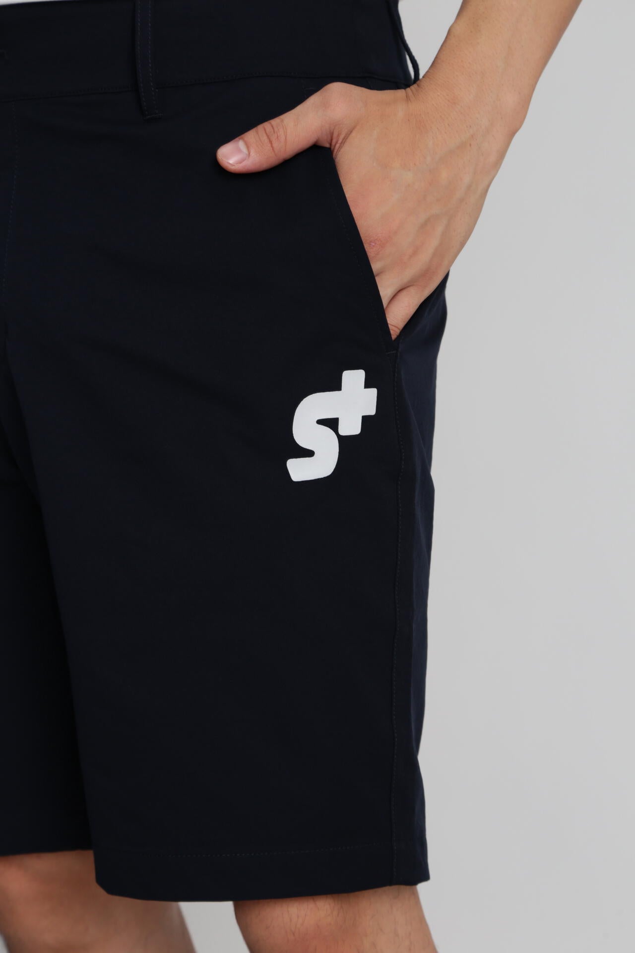 【S+(エスプラス)】ポリエステル ショートパンツ