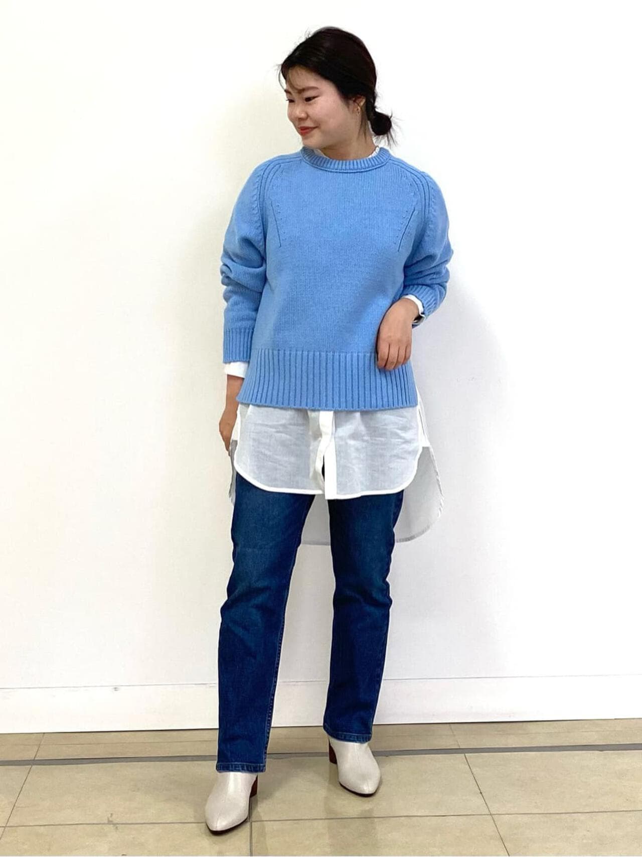スリムストレートデニム