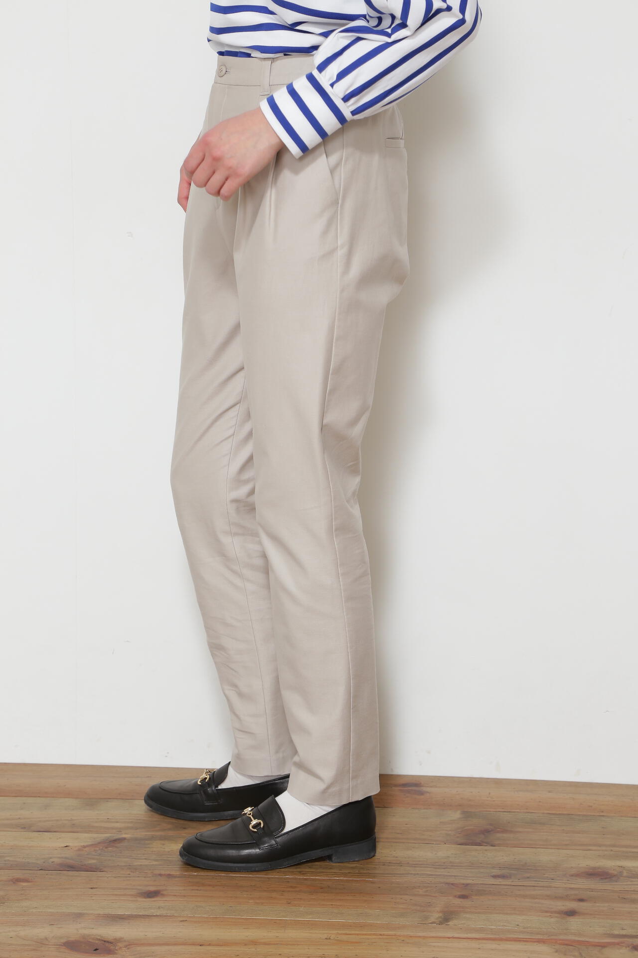 2WAYストレッチスリムテーパードパンツ