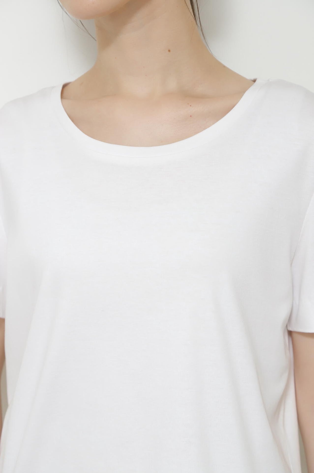 オーガニックコットンスムース半袖Tシャツ