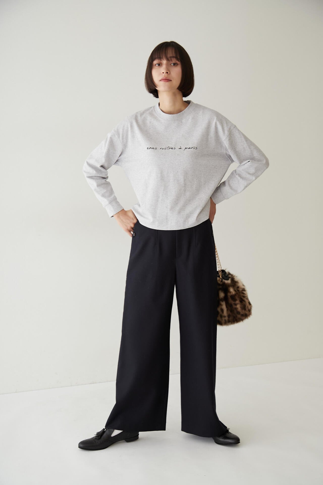 ライトフラノウォッシャブルパンツ(オフィシャルサイト限定”丈長めあり”)