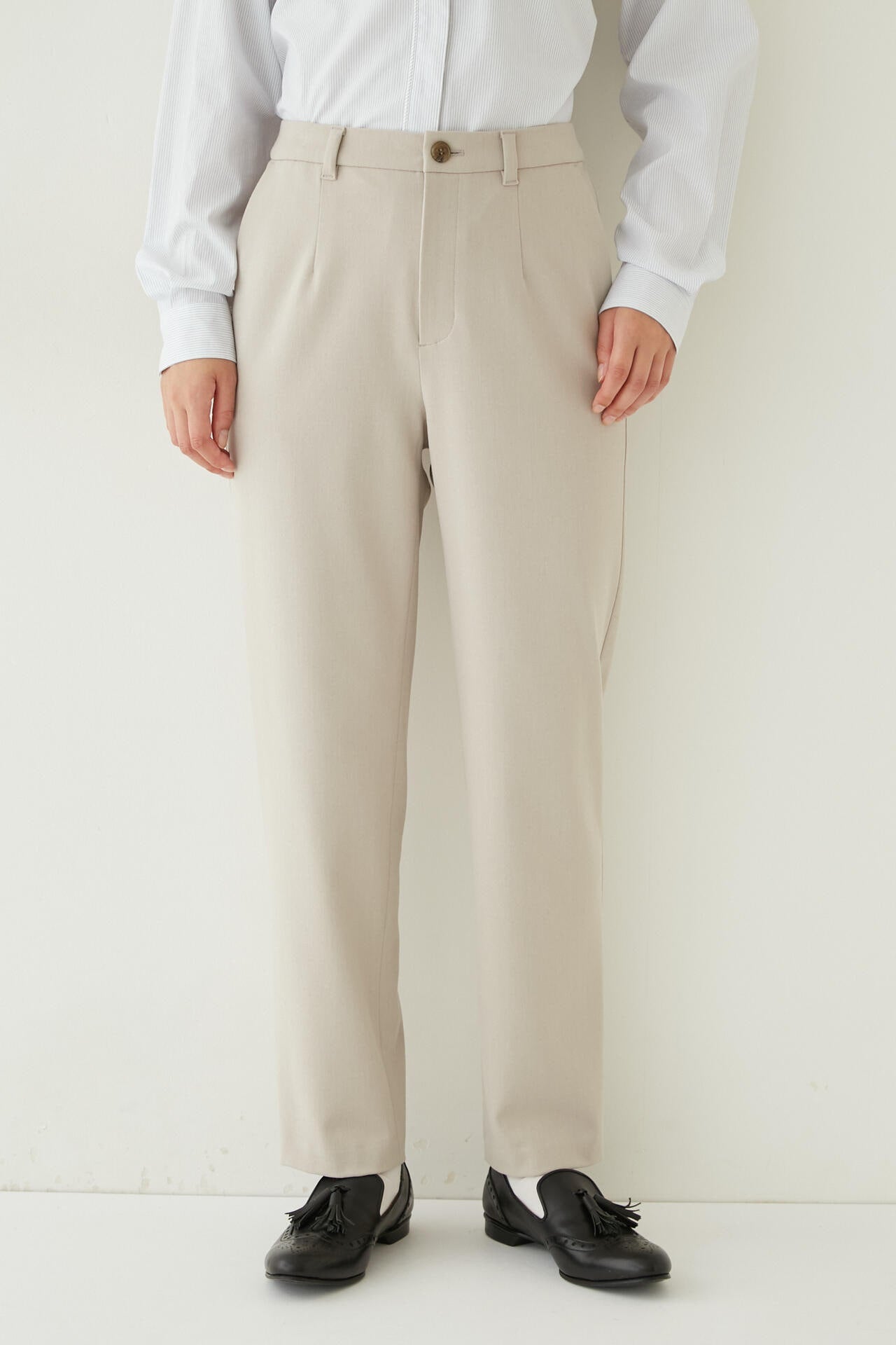 <Coco size>2WAYスリムストレートパンツ