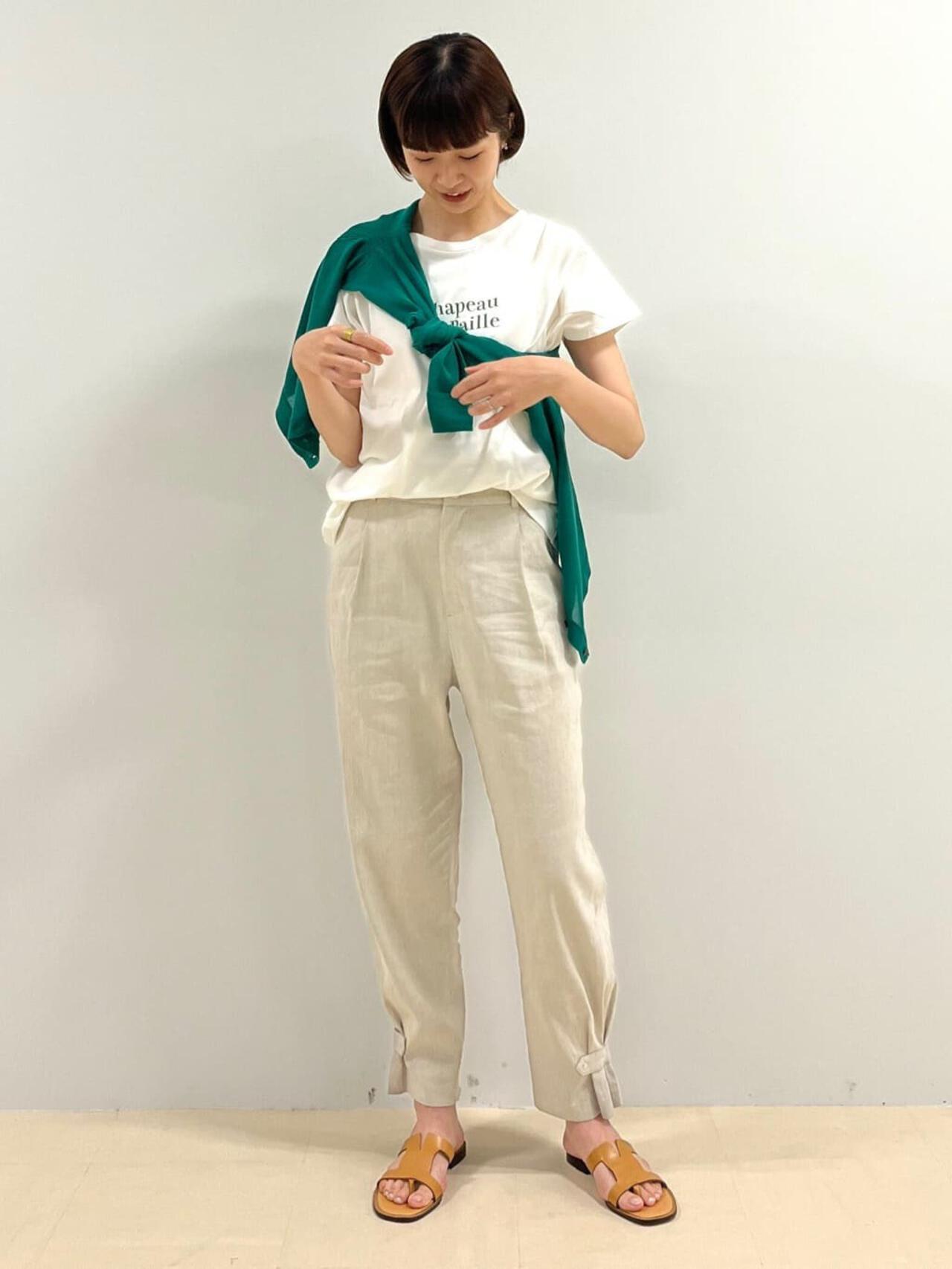 アンクルベルトパンツ