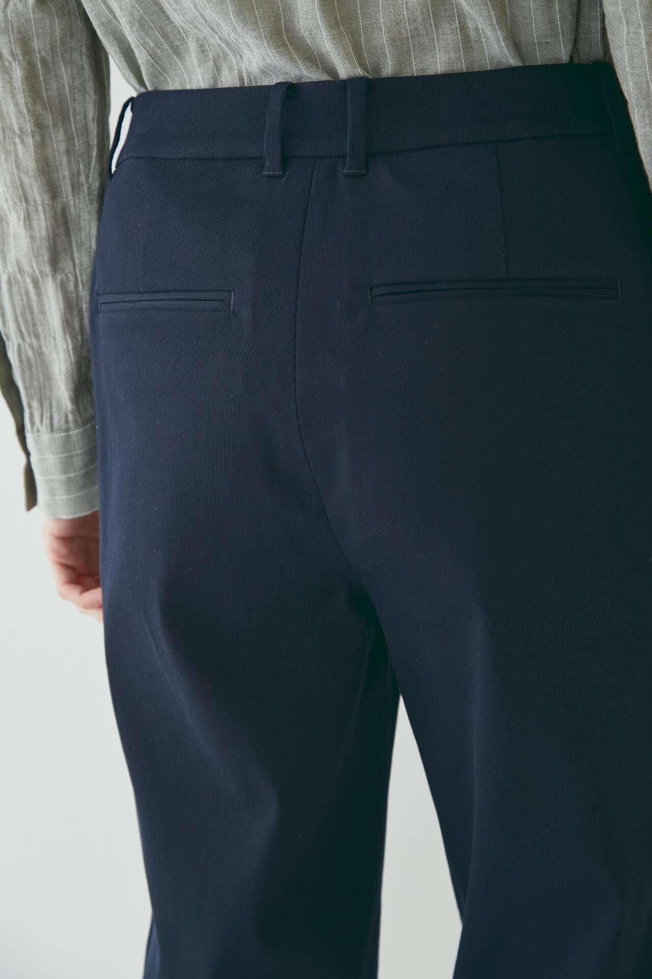 ピケストレッチパンツ