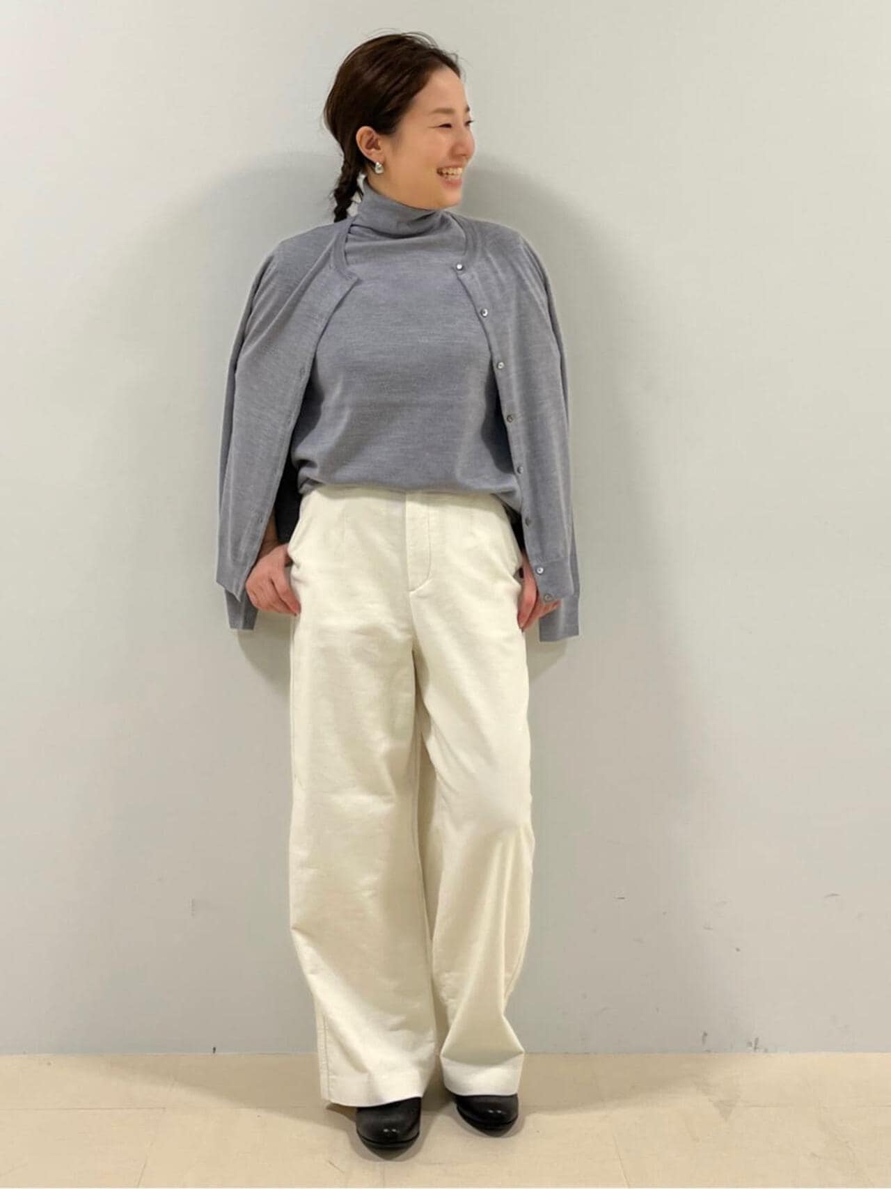 ストレッチエアリードットコードパンツ(オフィシャルサイト限定”丈長めあり”)