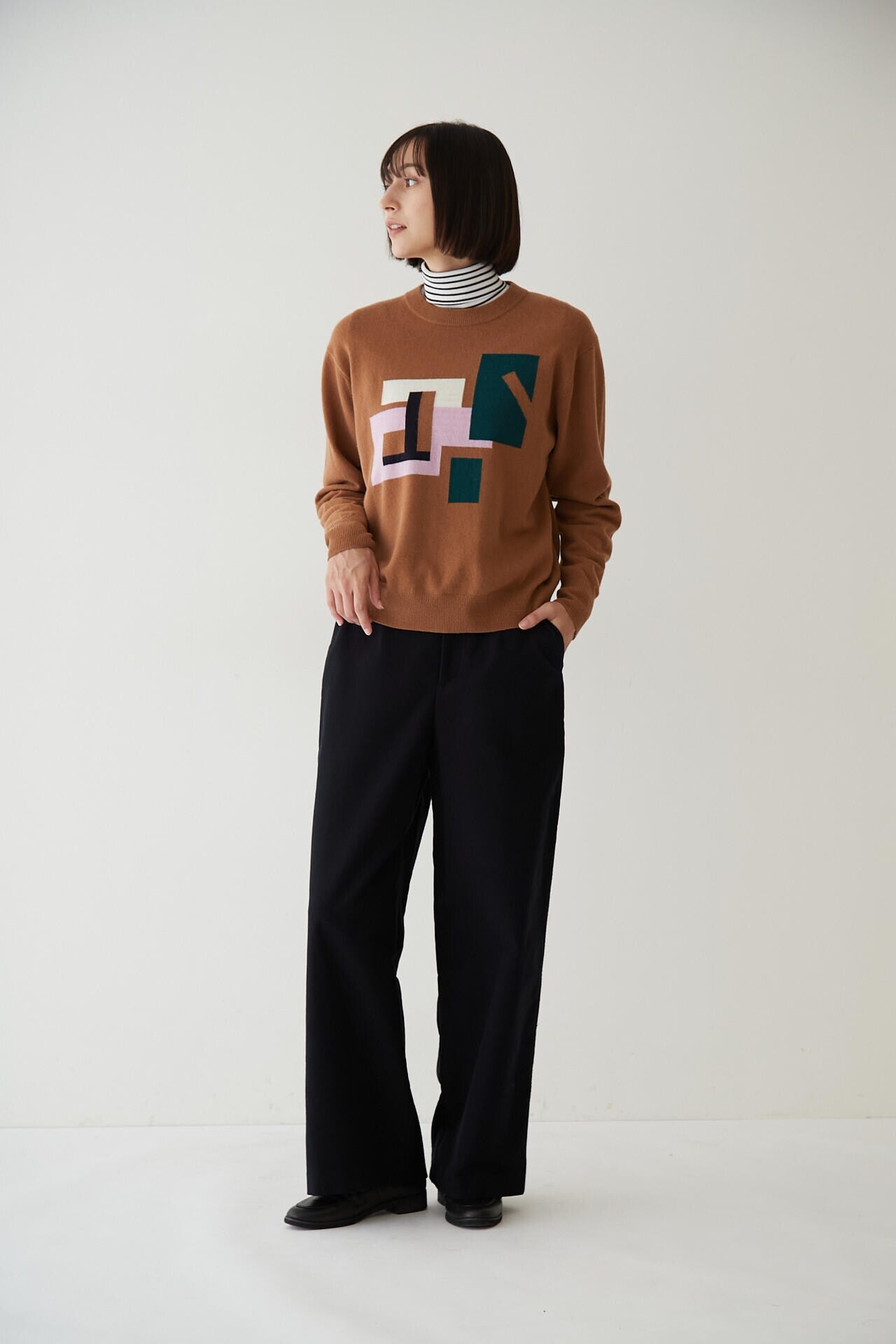 ストレッチエアリードットコードパンツ(オフィシャルサイト限定”丈長めあり”)
