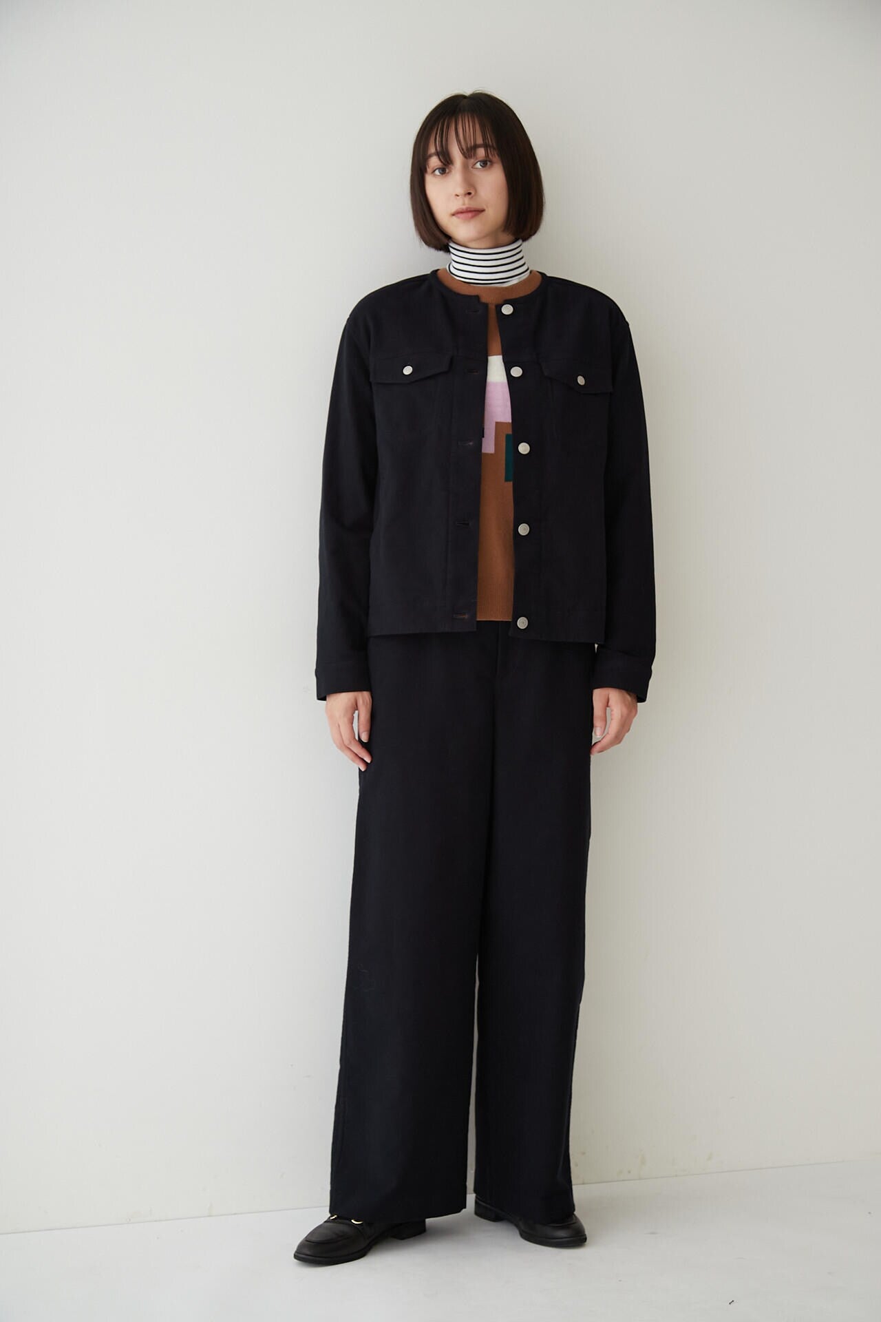 ストレッチエアリードットコードパンツ(オフィシャルサイト限定”丈長めあり”)