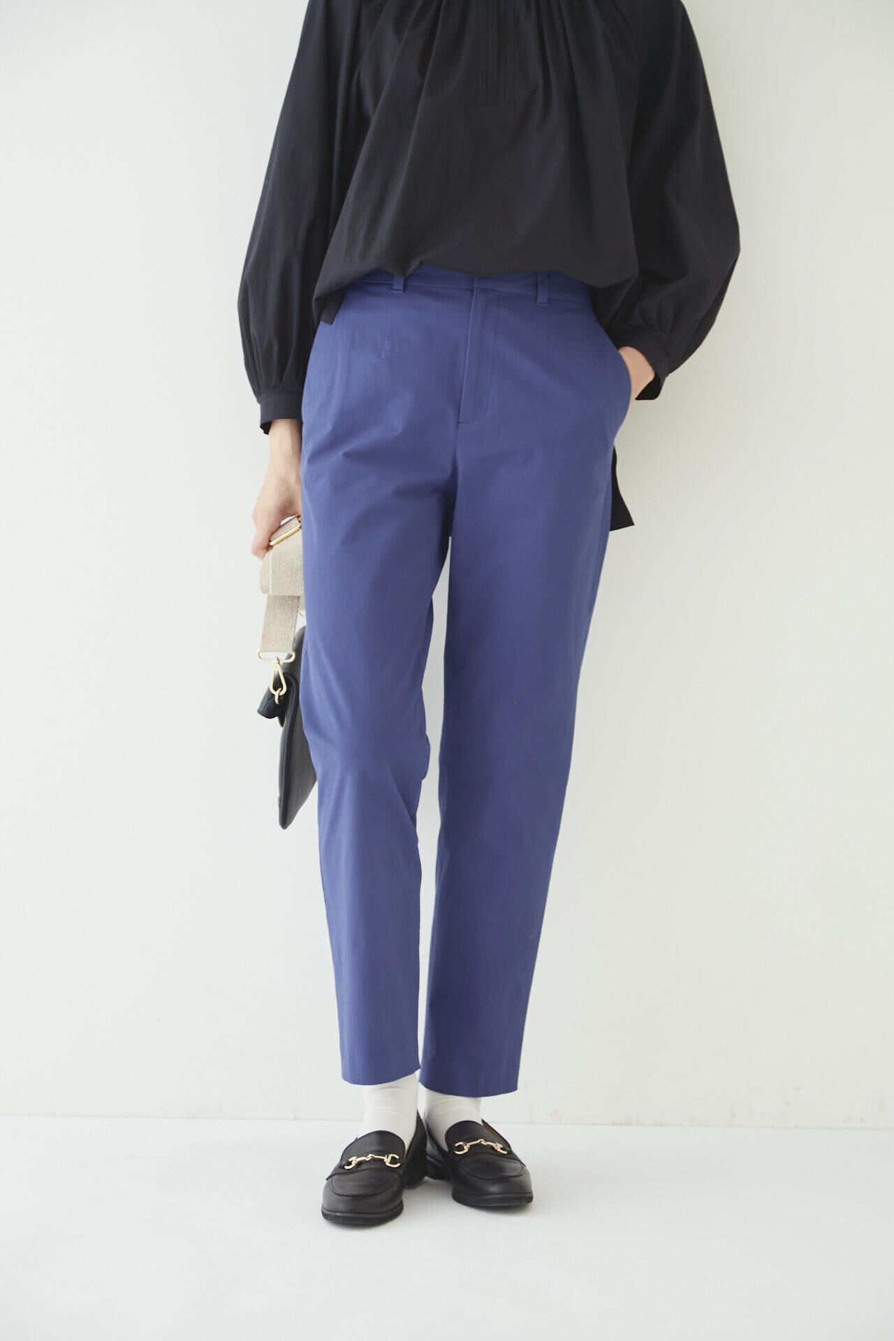 2WAYストレッチスリムストレートパンツ | human woman