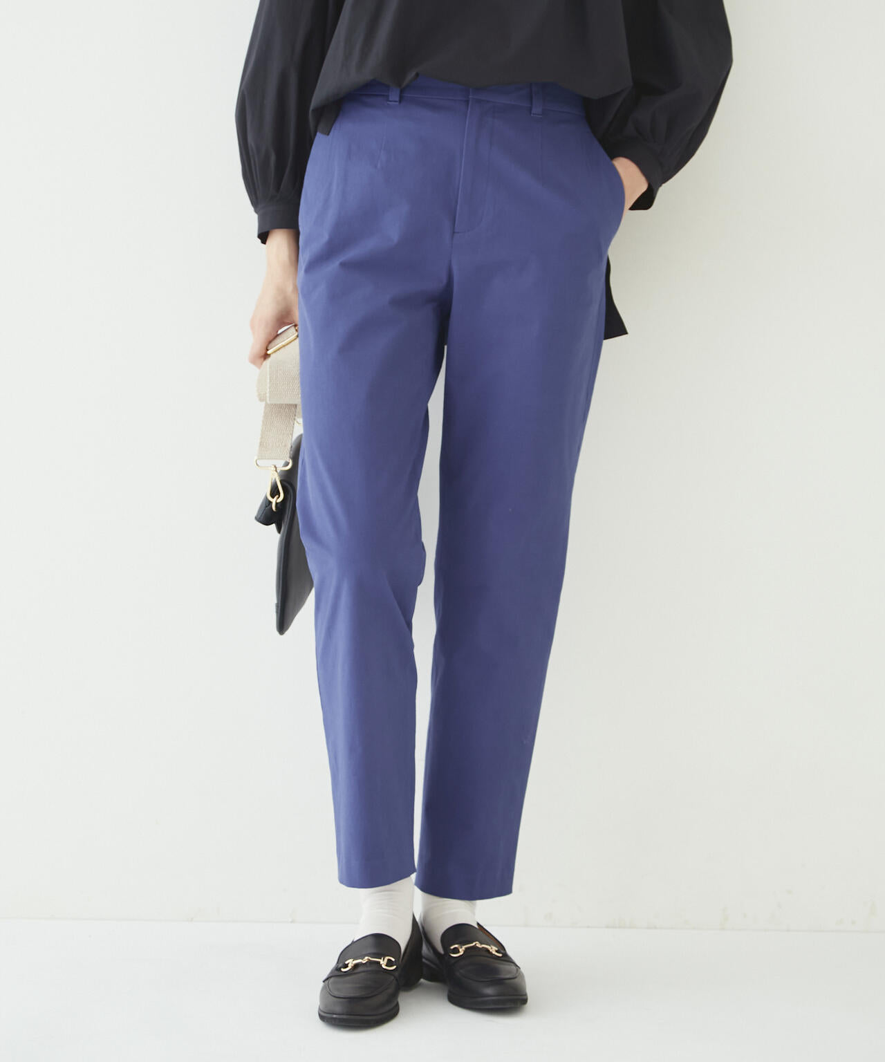 2WAYストレッチスリムストレートパンツ