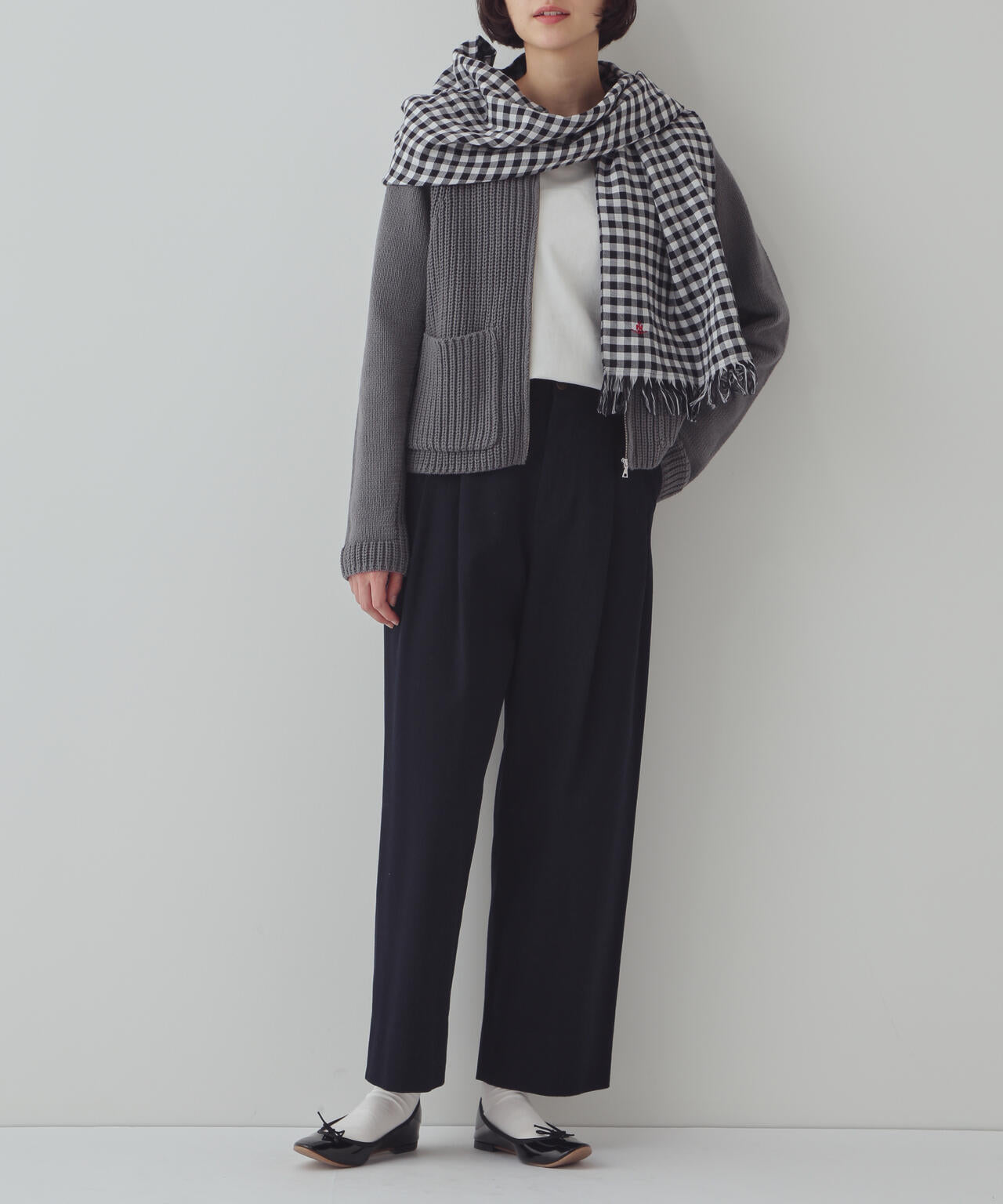 【WEB限定サイズ】ワイドテーパードチノパンツ