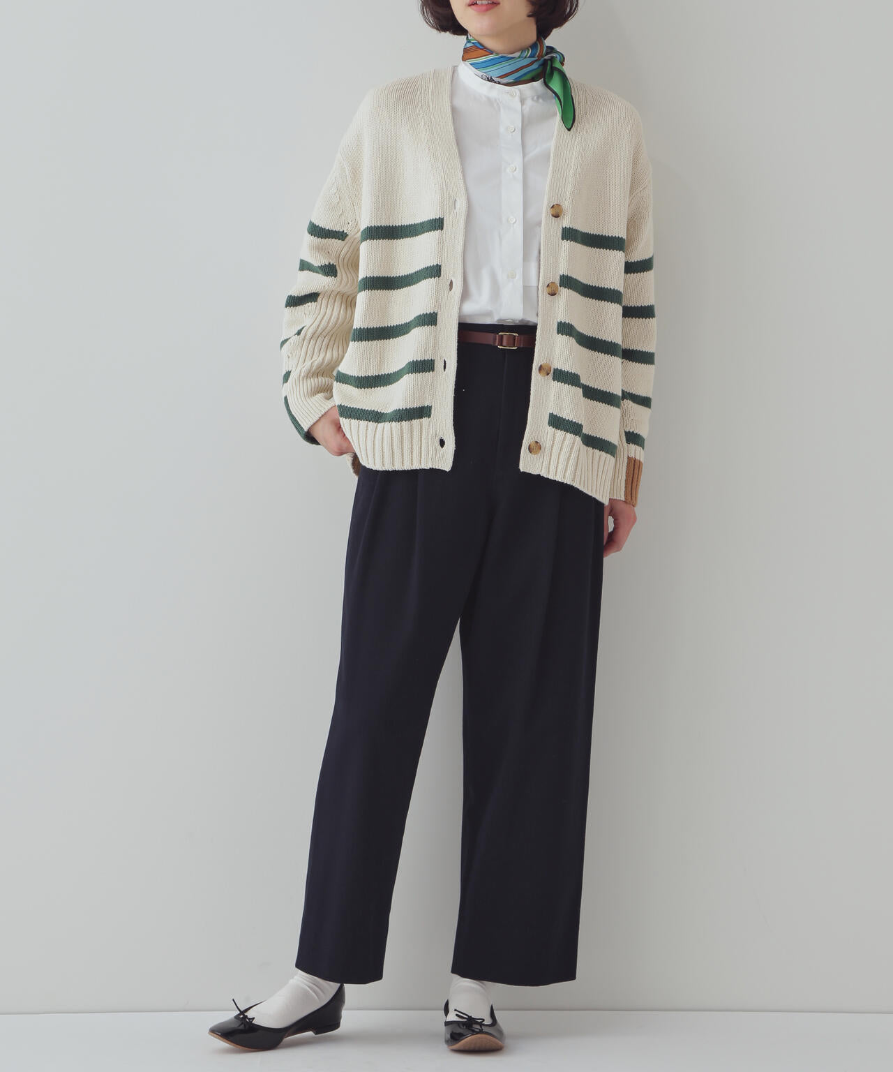 【WEB限定サイズ】ワイドテーパードチノパンツ
