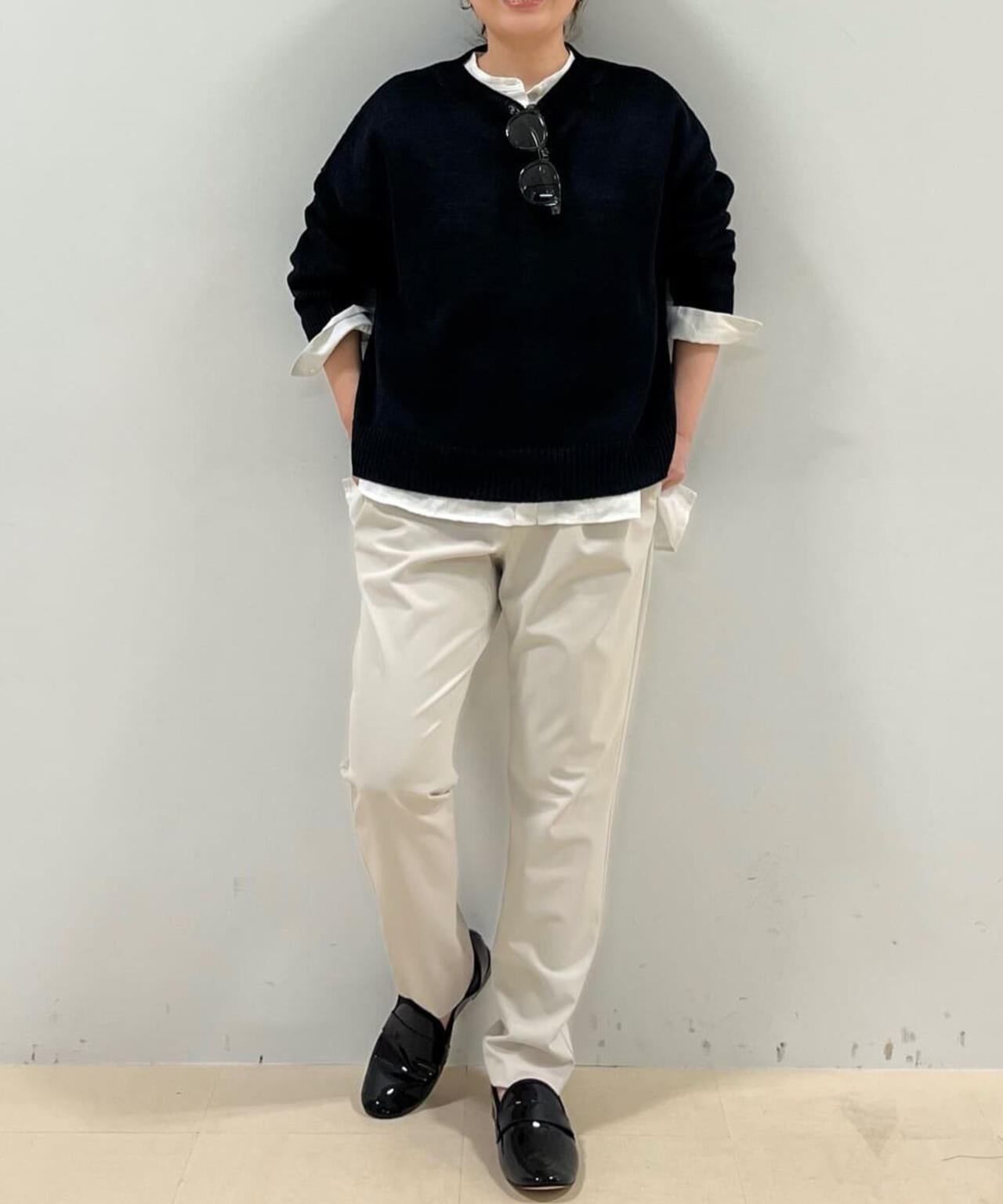 【WEB限定サイズ】2WAYスリムテーパードパンツ