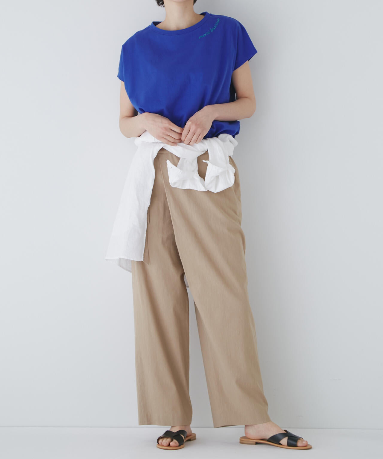 【WEB限定サイズ】ラップ風パンツ